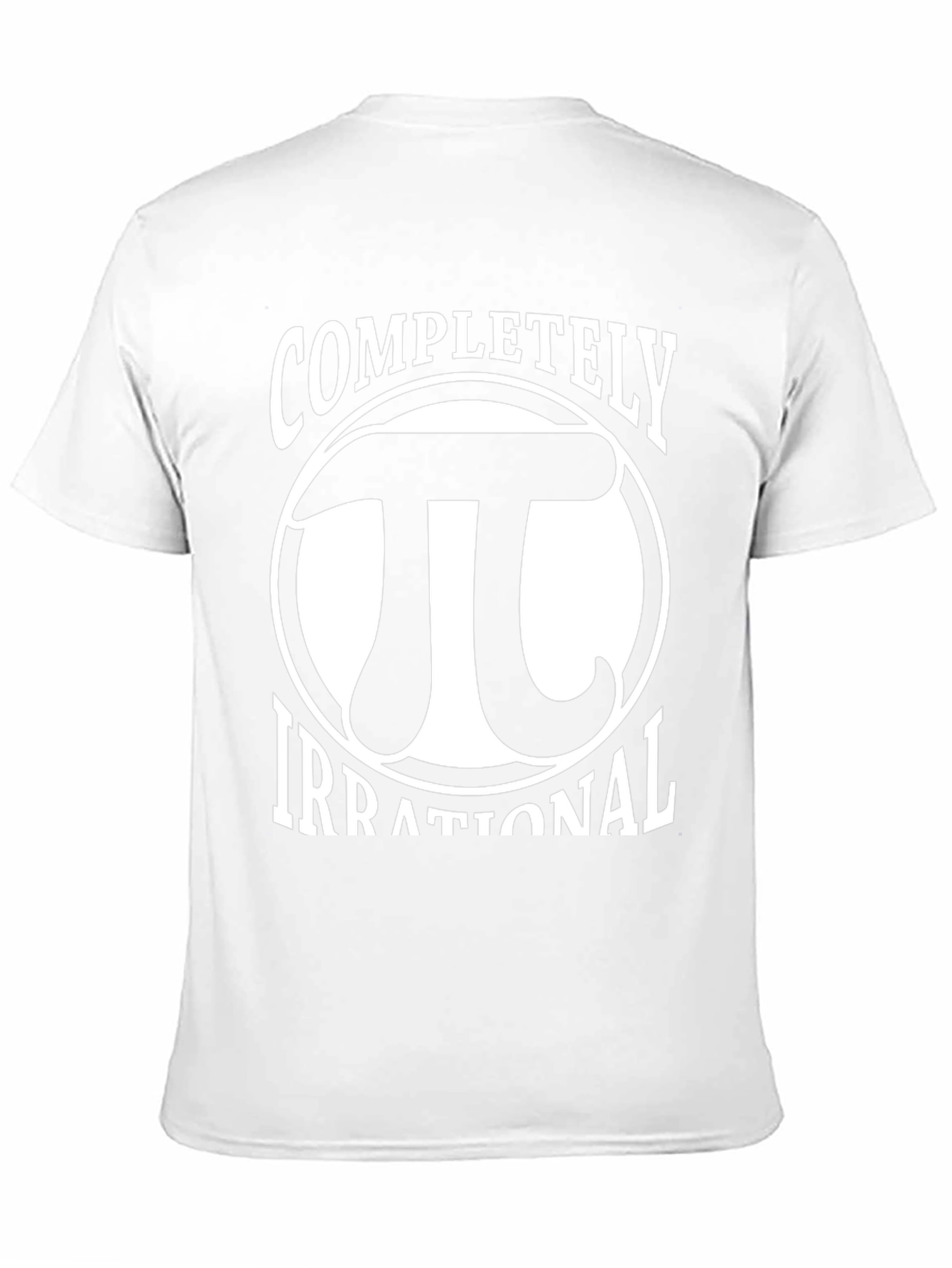 Completely Irrational Pi Symbol T-Shirt