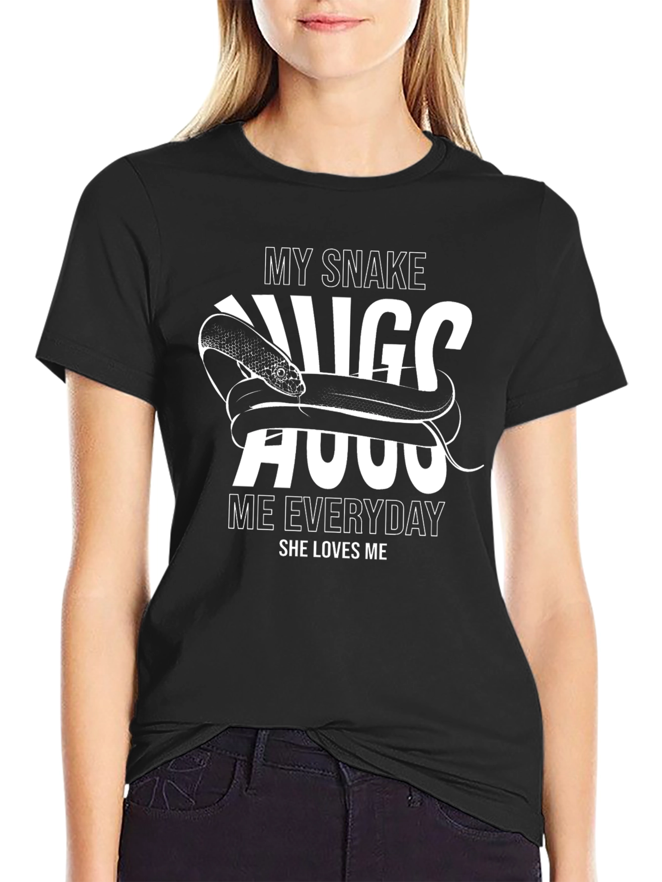 My Snake Hugs Me Everyday T-Shirt