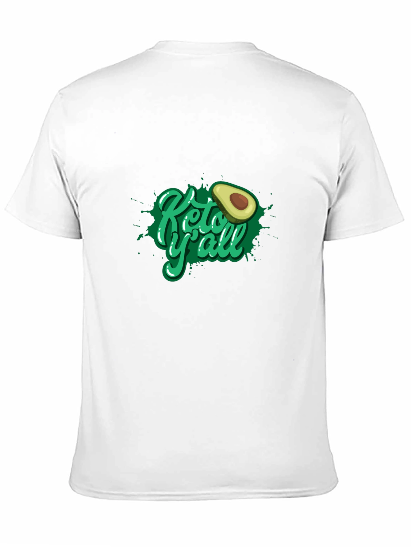 Keto Yall Avocado Graphic T-Shirt