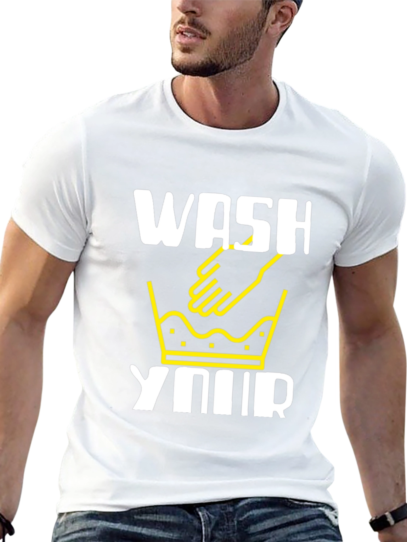 Wash Your Hands Graphic T-Shirt
