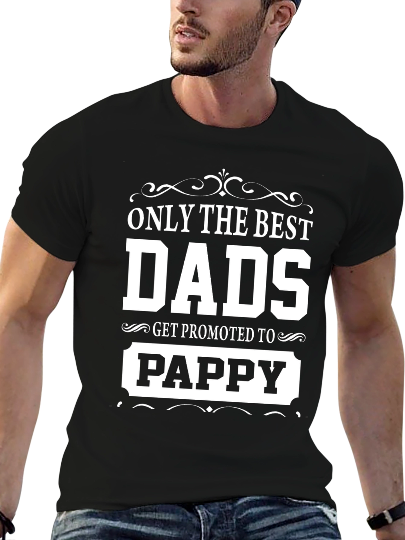 Best Dads Get Promoted to Pappy T-Shirt