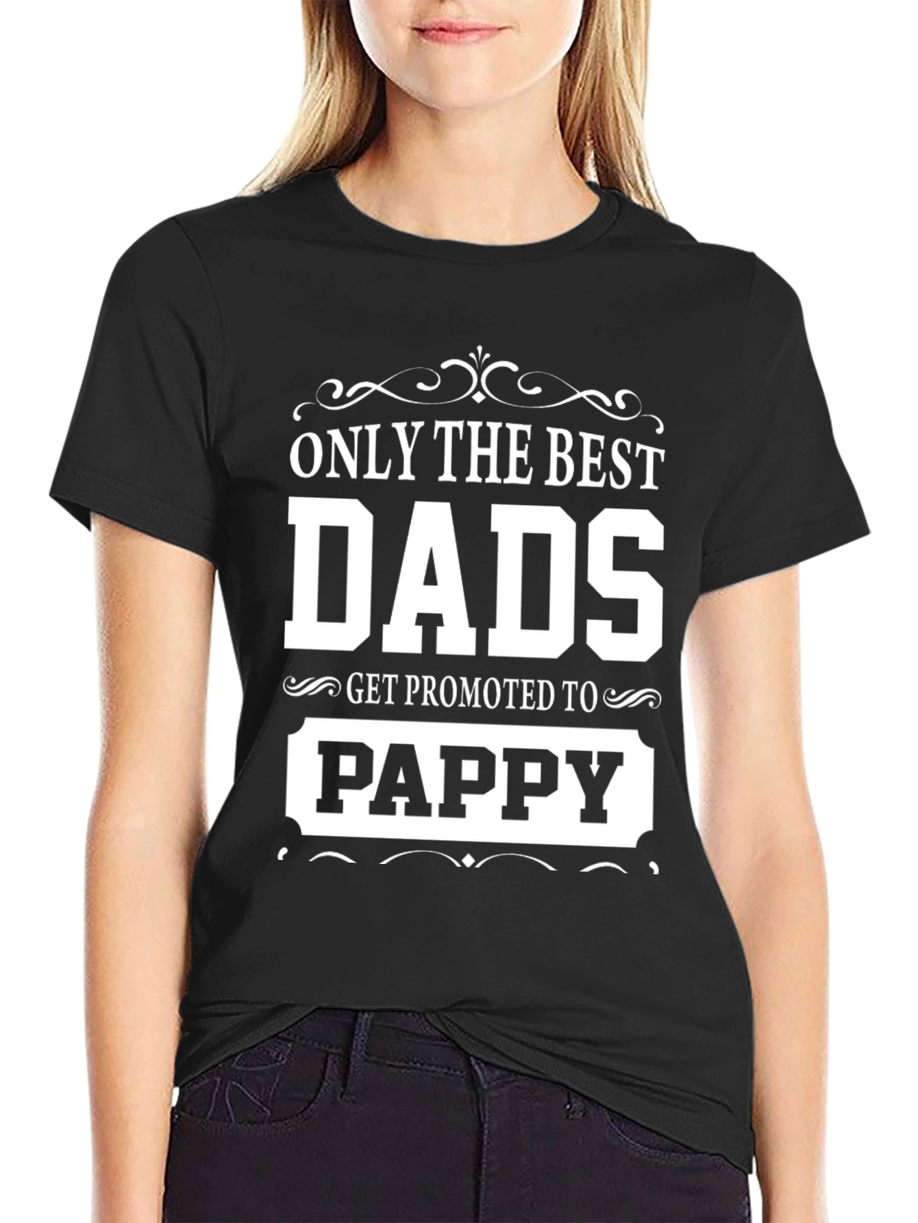 Best Dads Get Promoted to Pappy T-Shirt