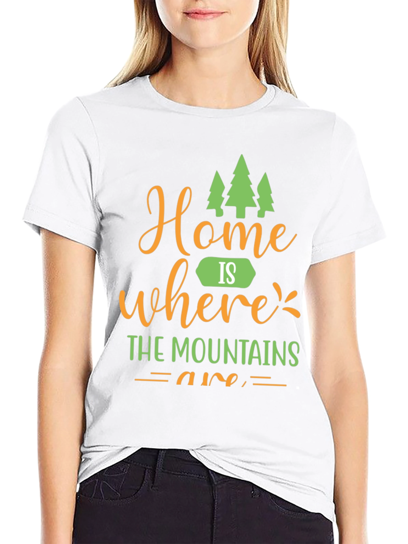Home is Where Mountains Are Graphic Tee