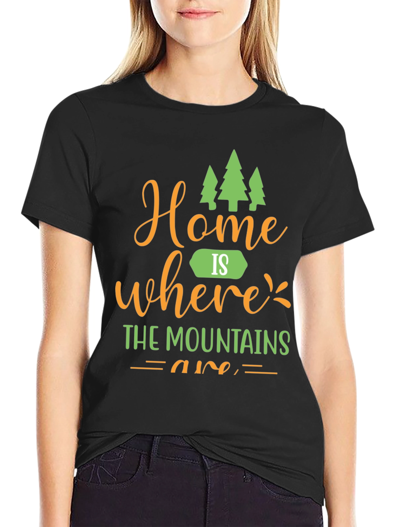 Home is Where Mountains Are Graphic Tee