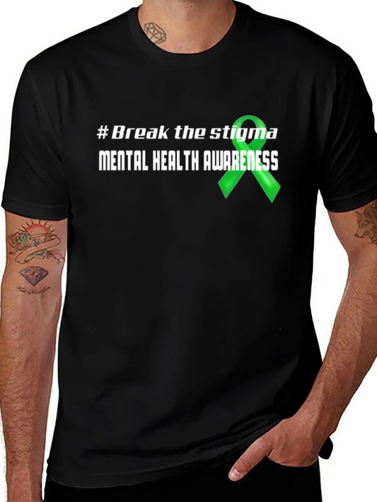 Mental Health Awareness T-Shirt - Break the Stigma