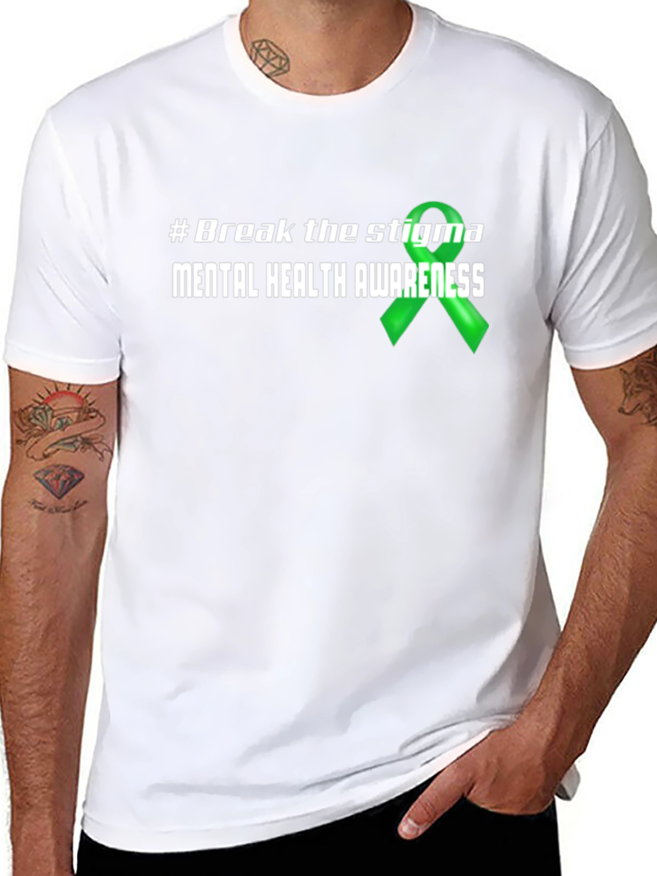 Mental Health Awareness T-Shirt - Break the Stigma