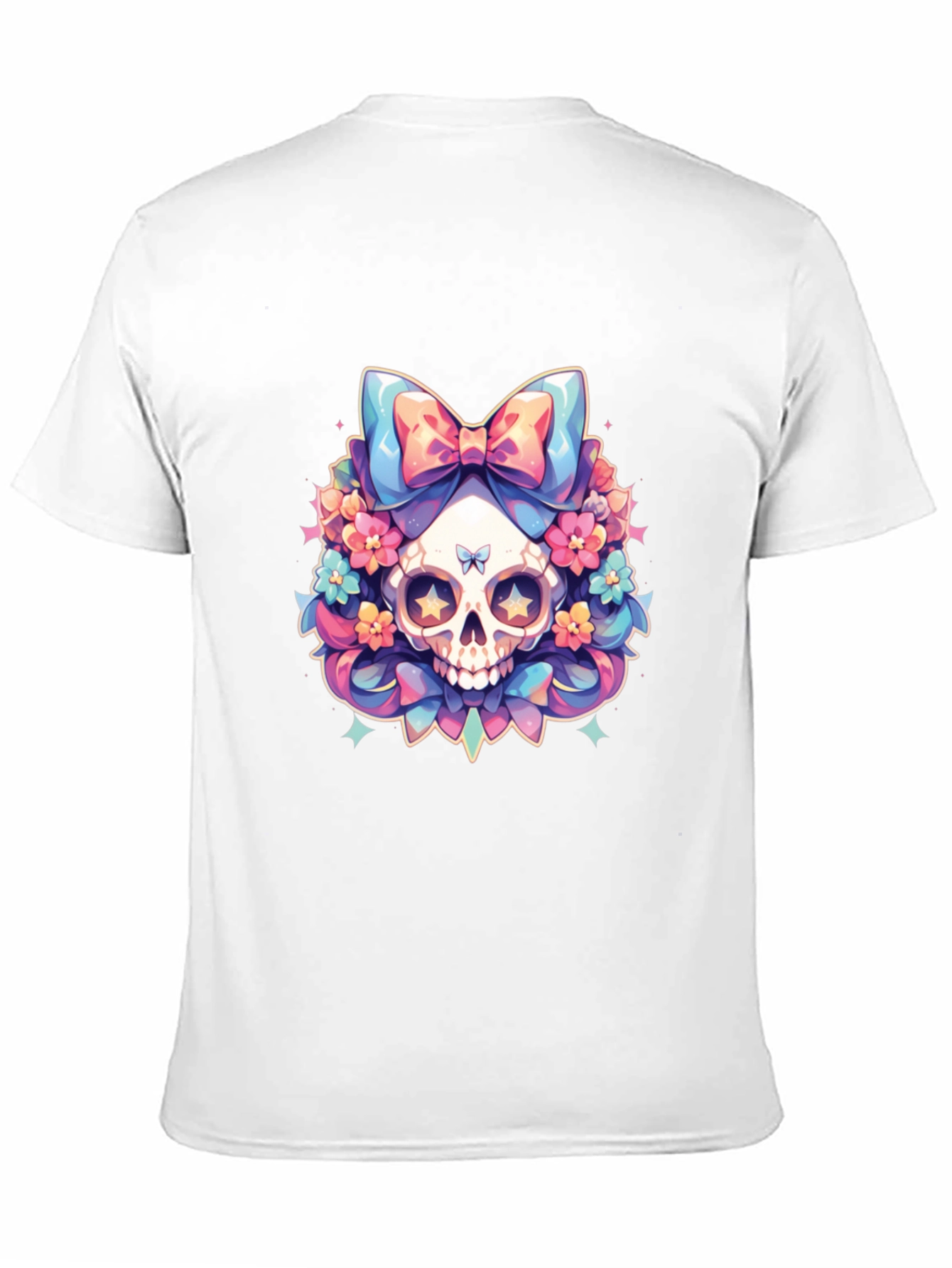 Skull & Flowers Graphic Tee