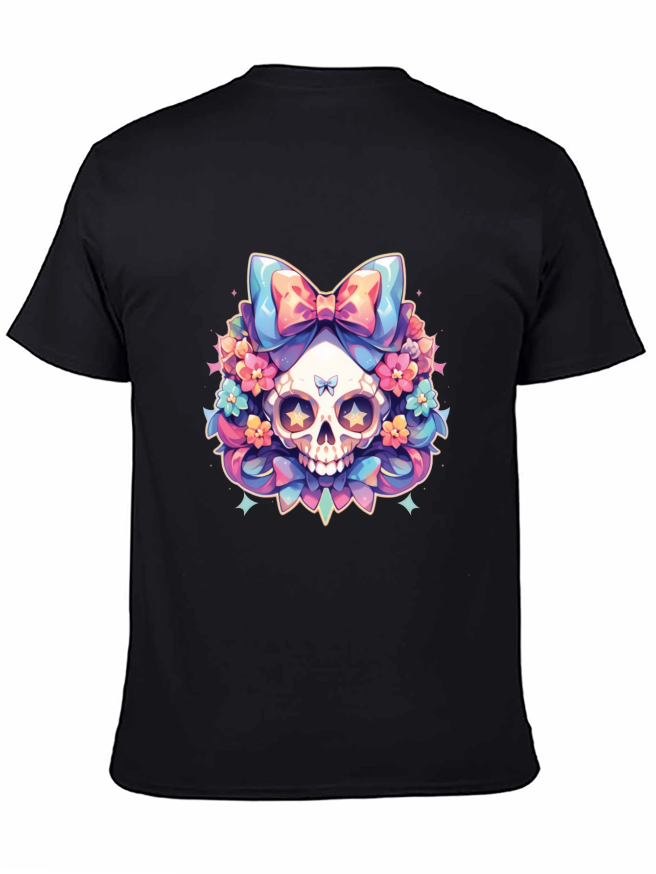 Skull & Flowers Graphic Tee