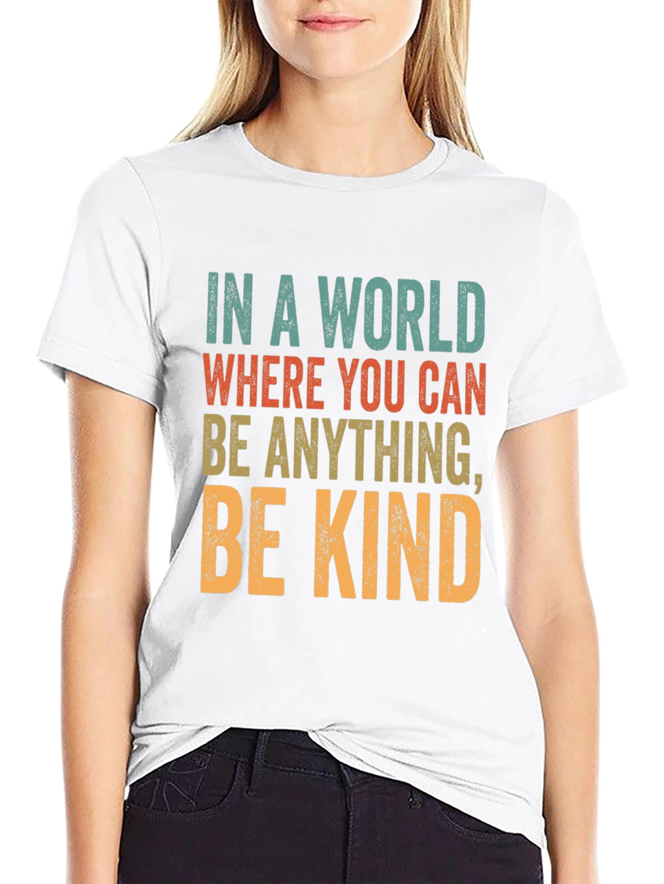 Be Kind Graphic Tee - Inspirational Message T-Shirt