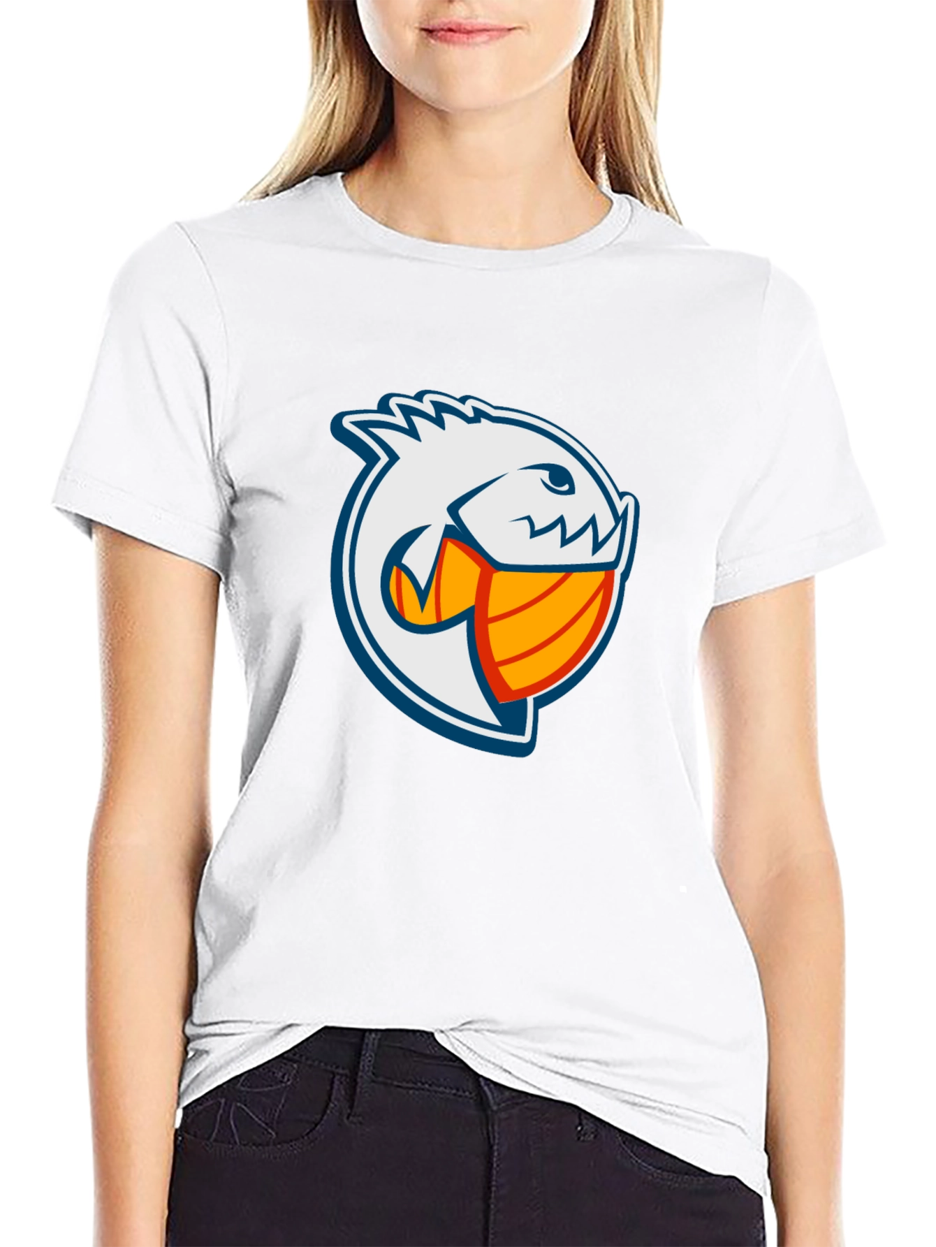 Cool Piranha Basketball T-Shirt