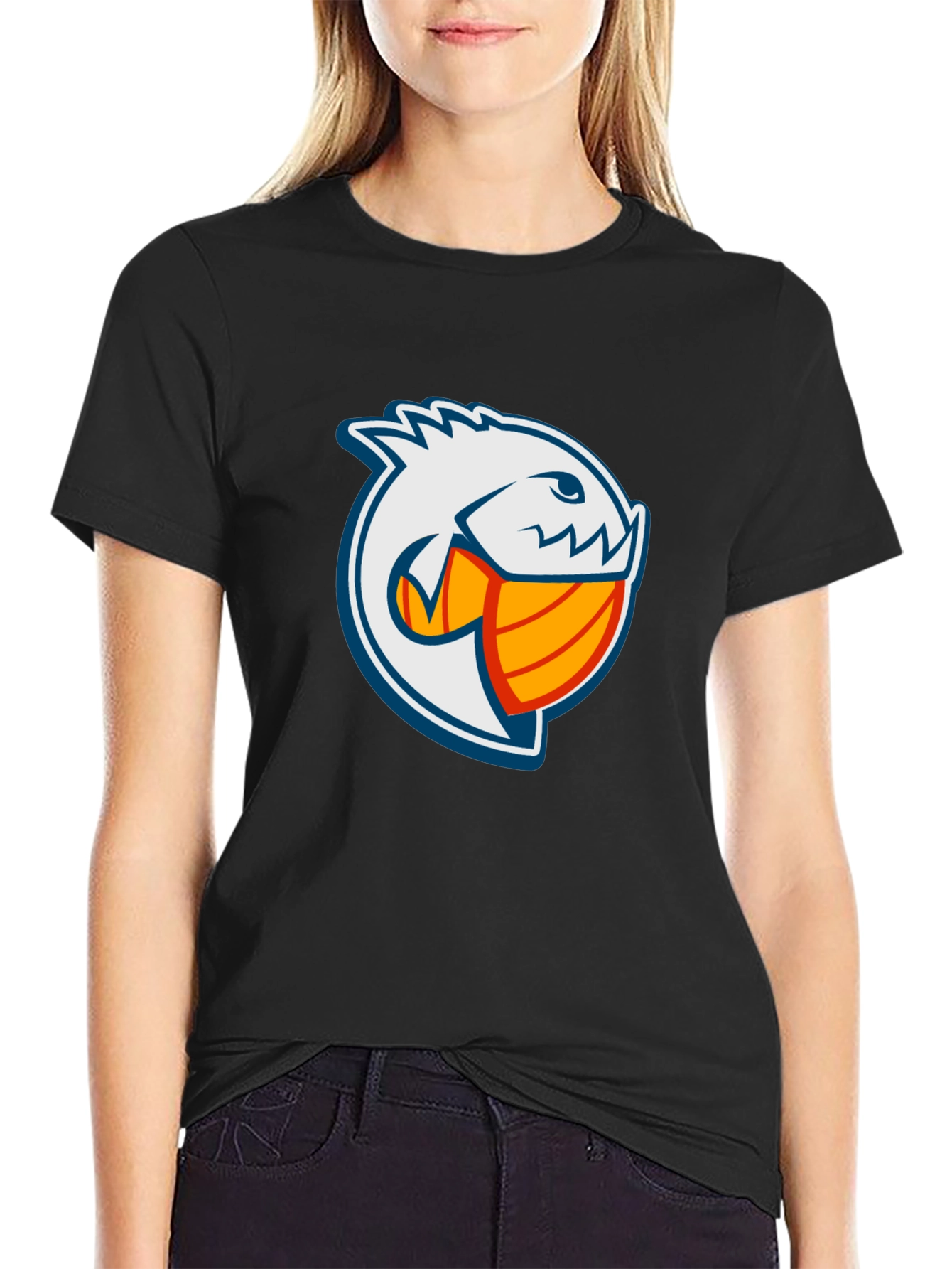 Cool Piranha Basketball T-Shirt