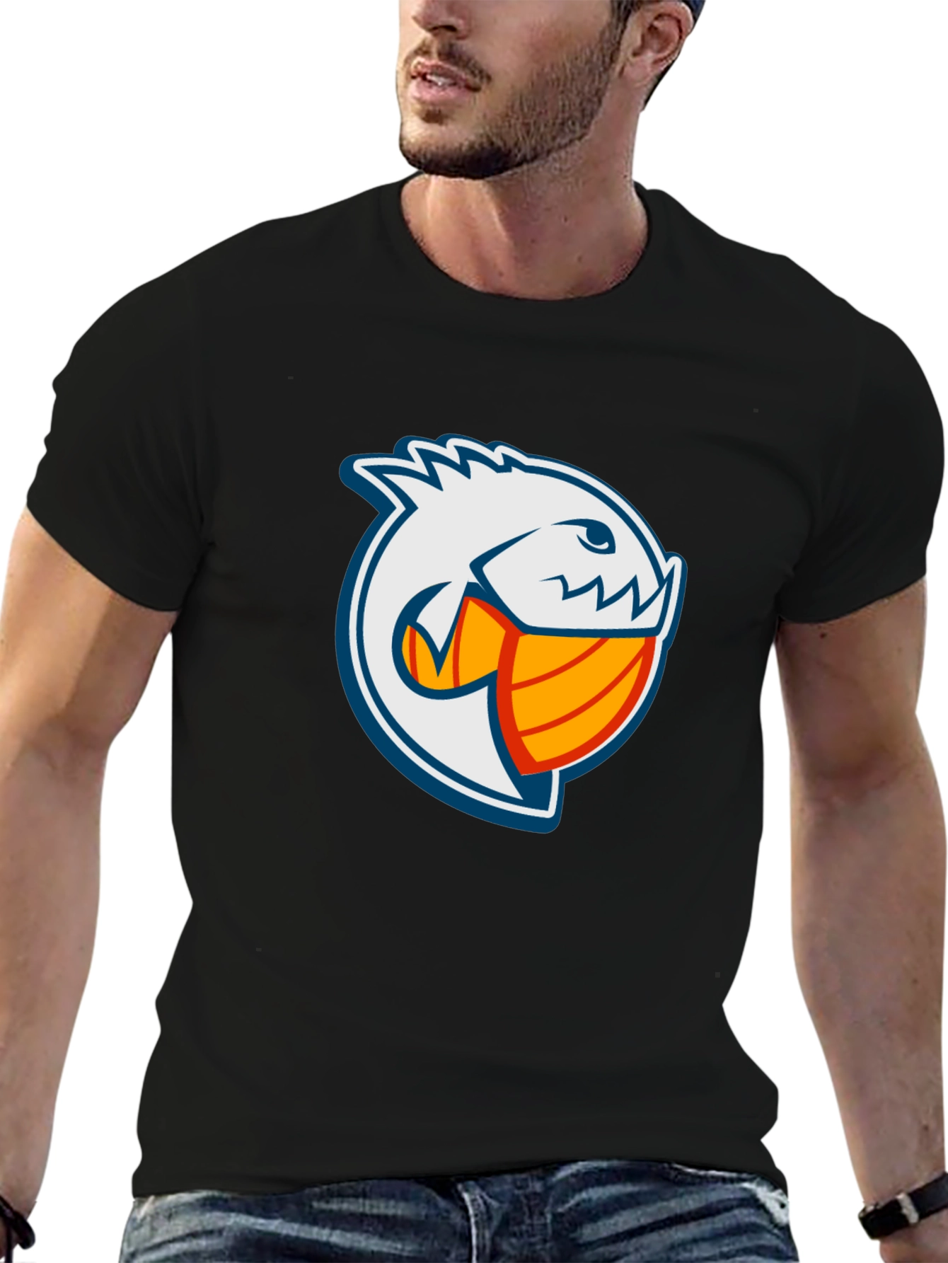 Cool Piranha Basketball T-Shirt