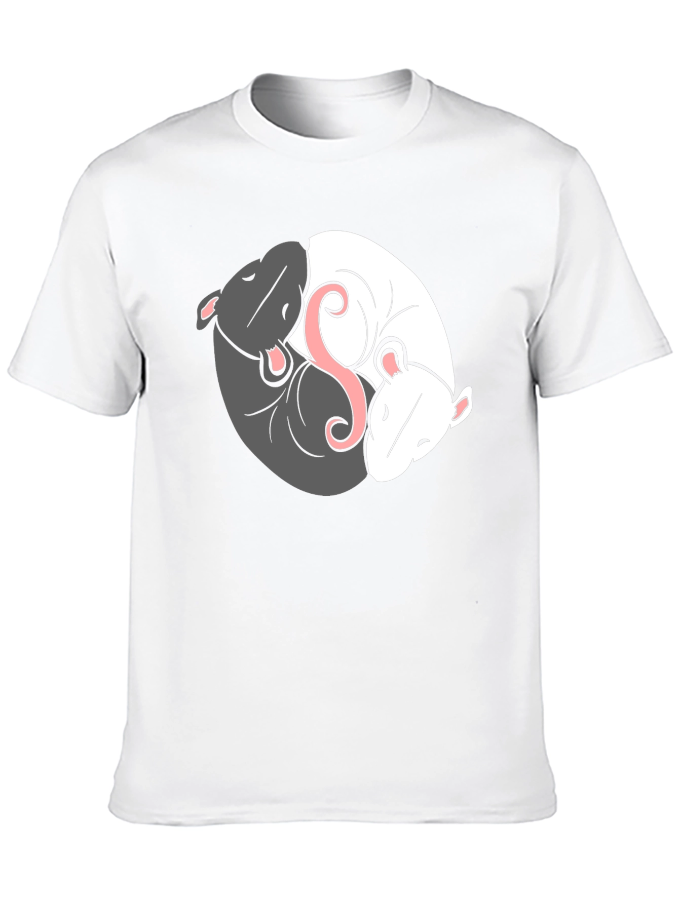 Yin Yang Rat T-Shirt - Balance & Harmony