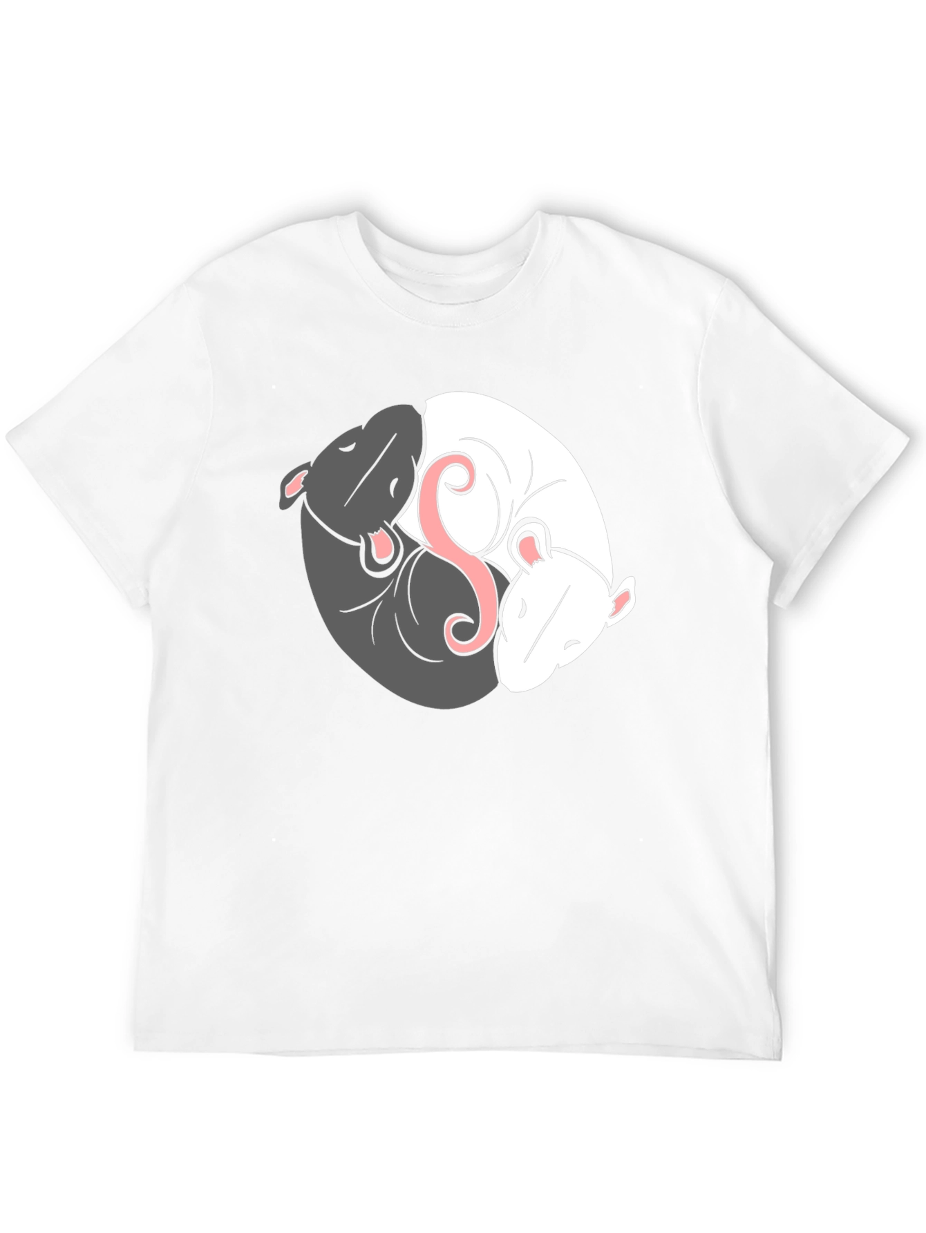 Yin Yang Rat T-Shirt - Balance & Harmony