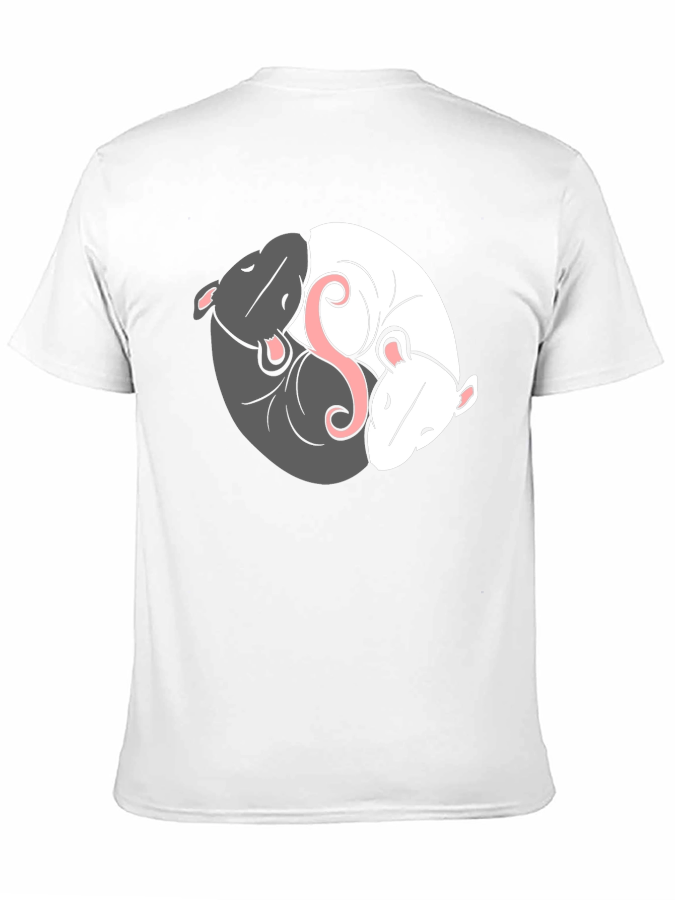 Yin Yang Rat T-Shirt - Balance & Harmony