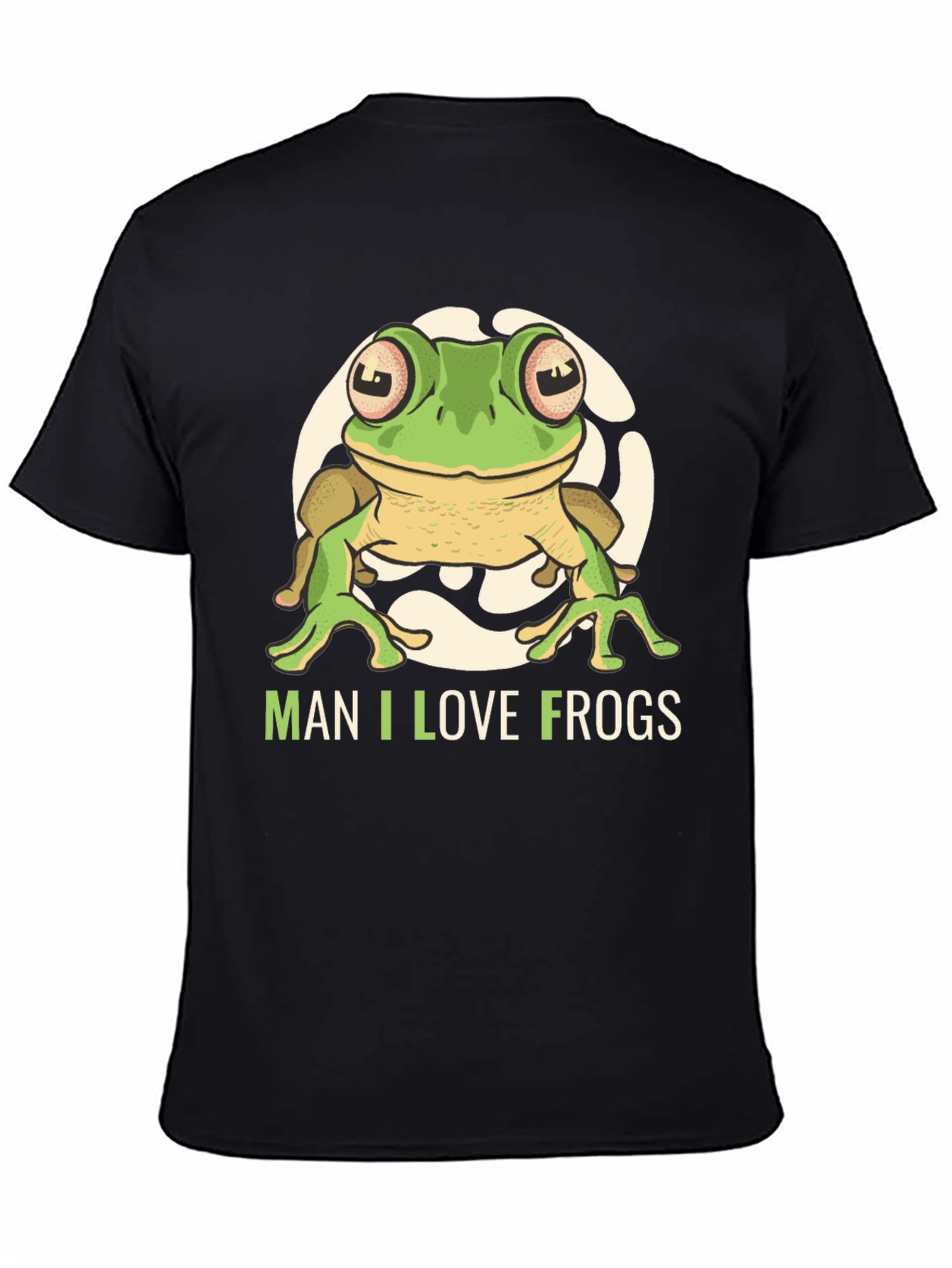 Man I Love Frogs Graphic T-Shirt