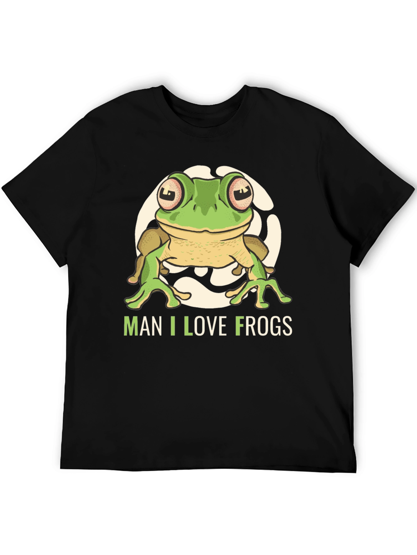 Man I Love Frogs Graphic T-Shirt