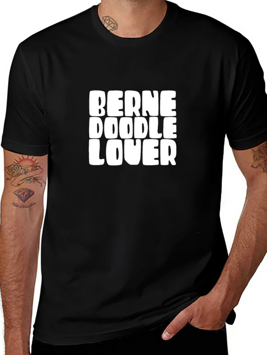 Berne Doodle Lover Black T-Shirt