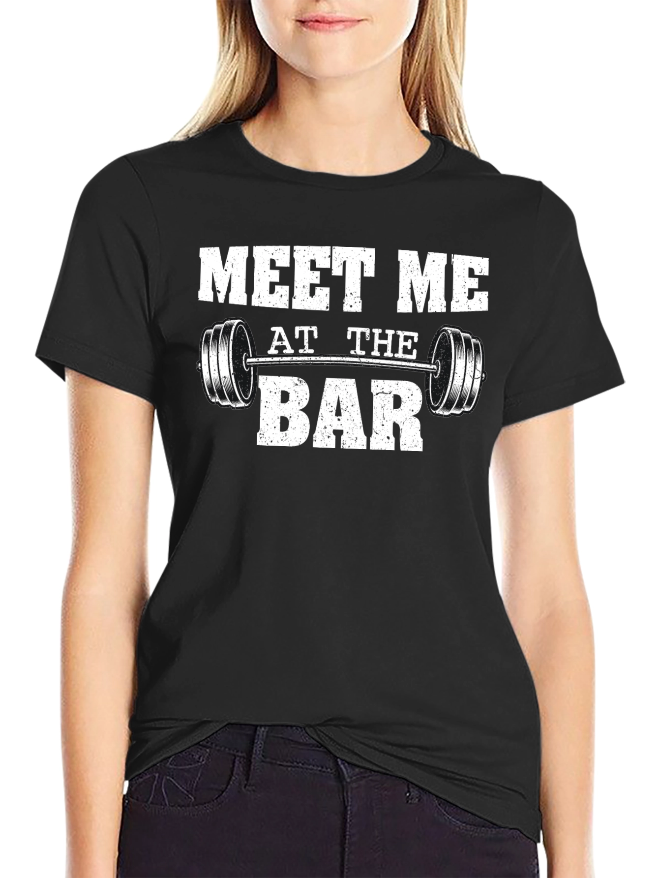 Meet Me At The Bar T-Shirt Gym Workout