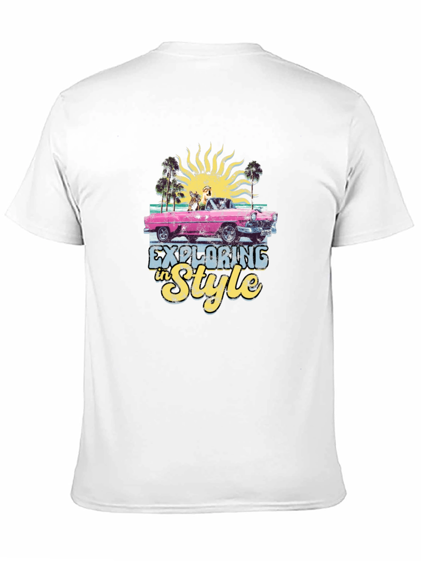 Exploring in Style Black Graphic Tee