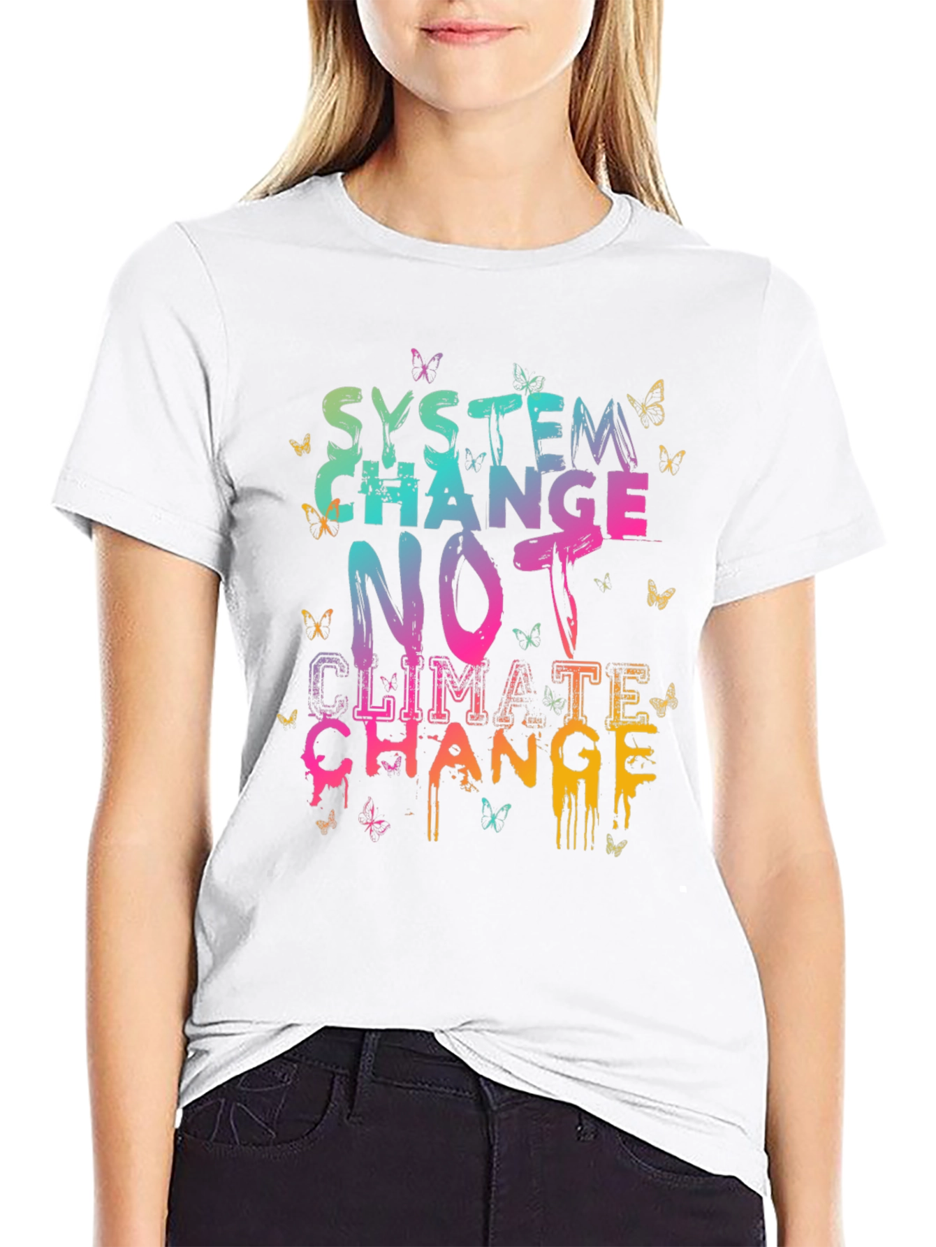 System Change Not Climate Change T-Shirt