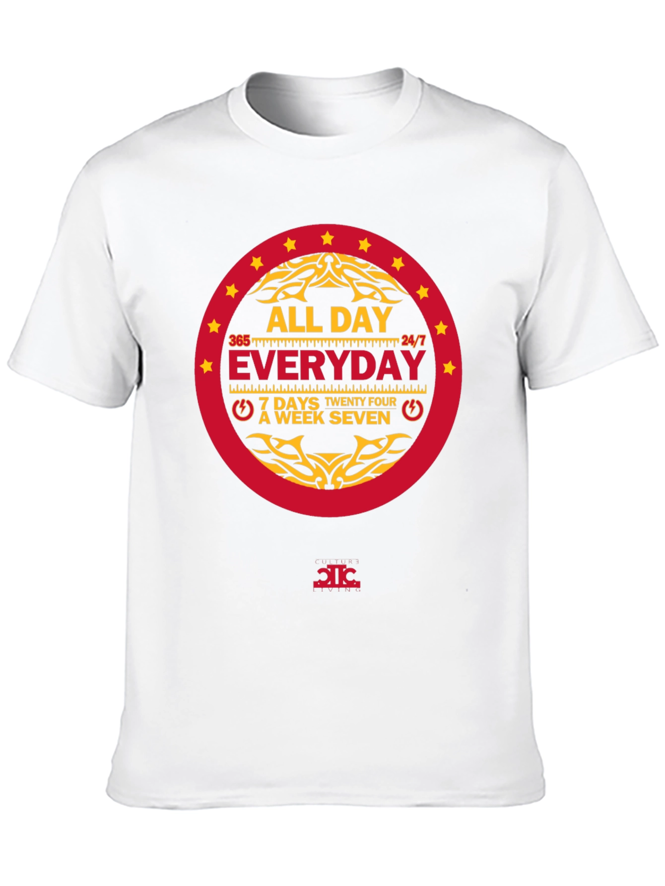 All Day Everyday Black T-Shirt