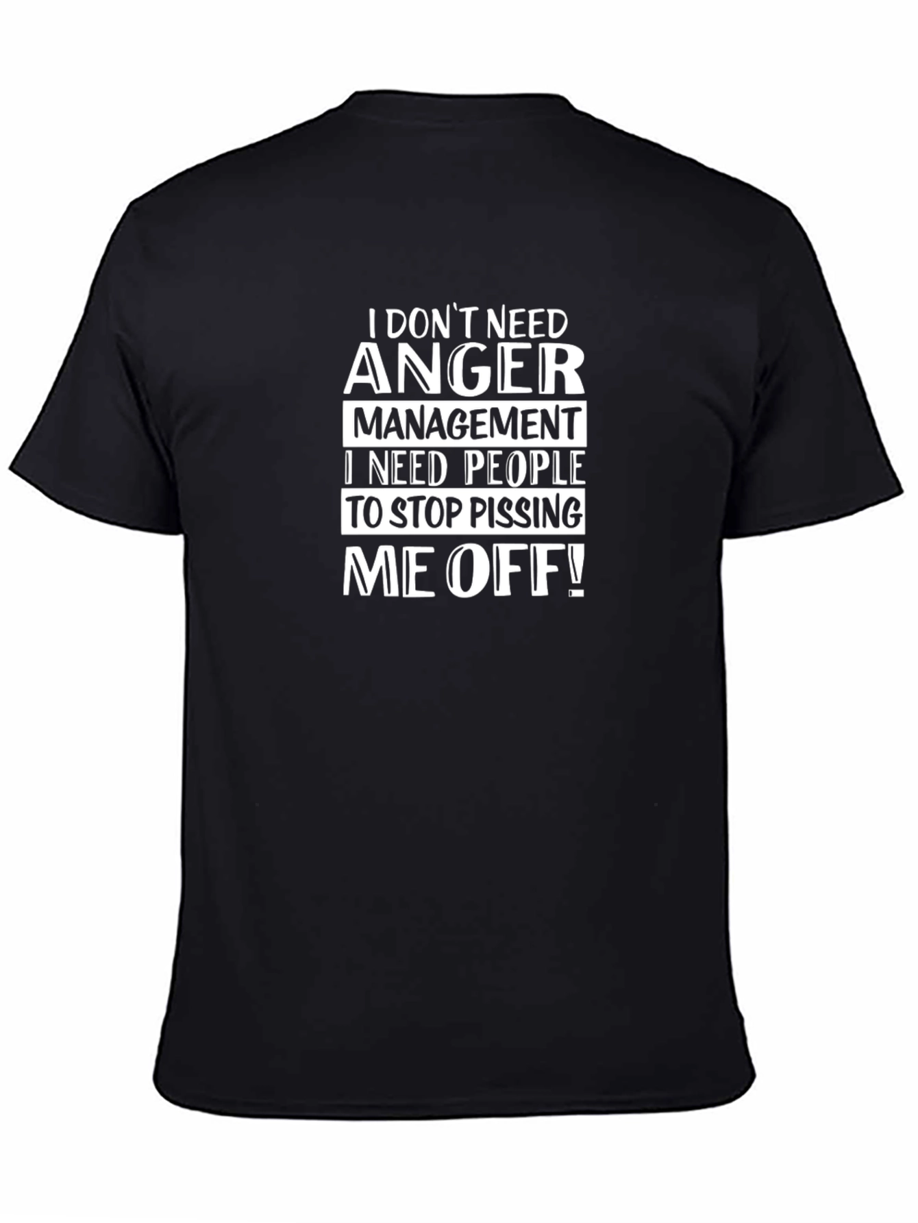 Funny Anger Management Graphic Tee