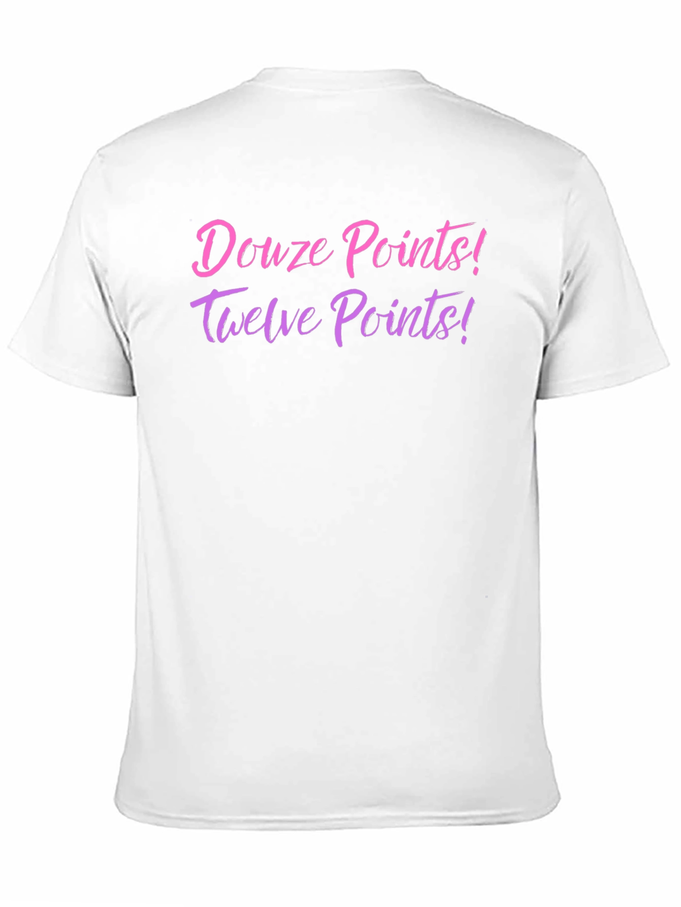 Douze Points T-Shirt - Eurovision Fan Tee