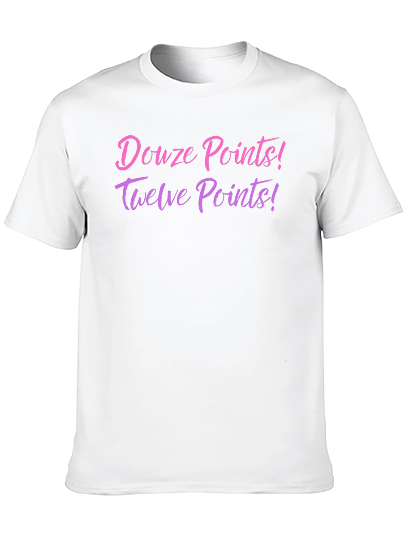 Douze Points T-Shirt - Eurovision Fan Tee