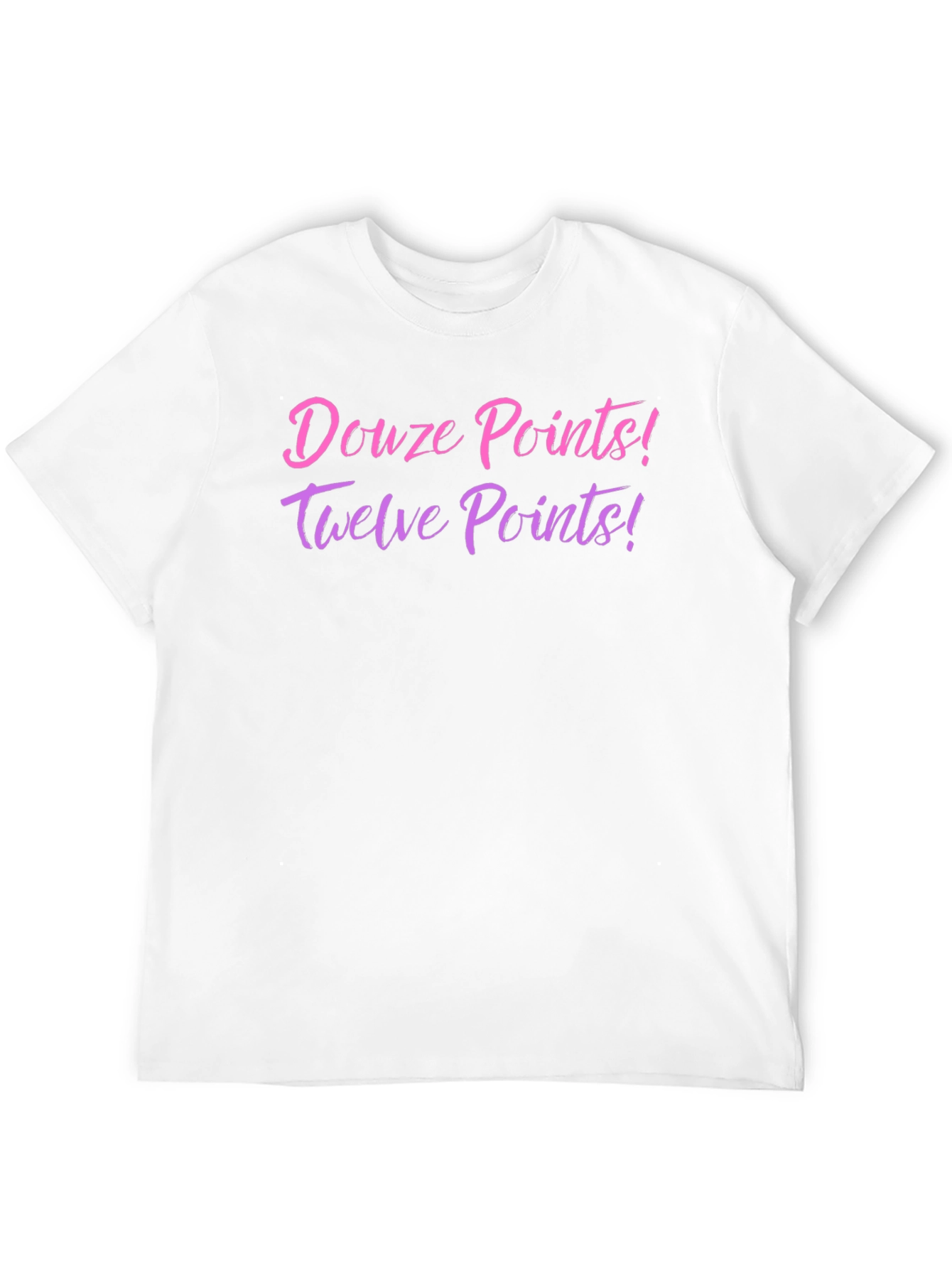 Douze Points T-Shirt - Eurovision Fan Tee