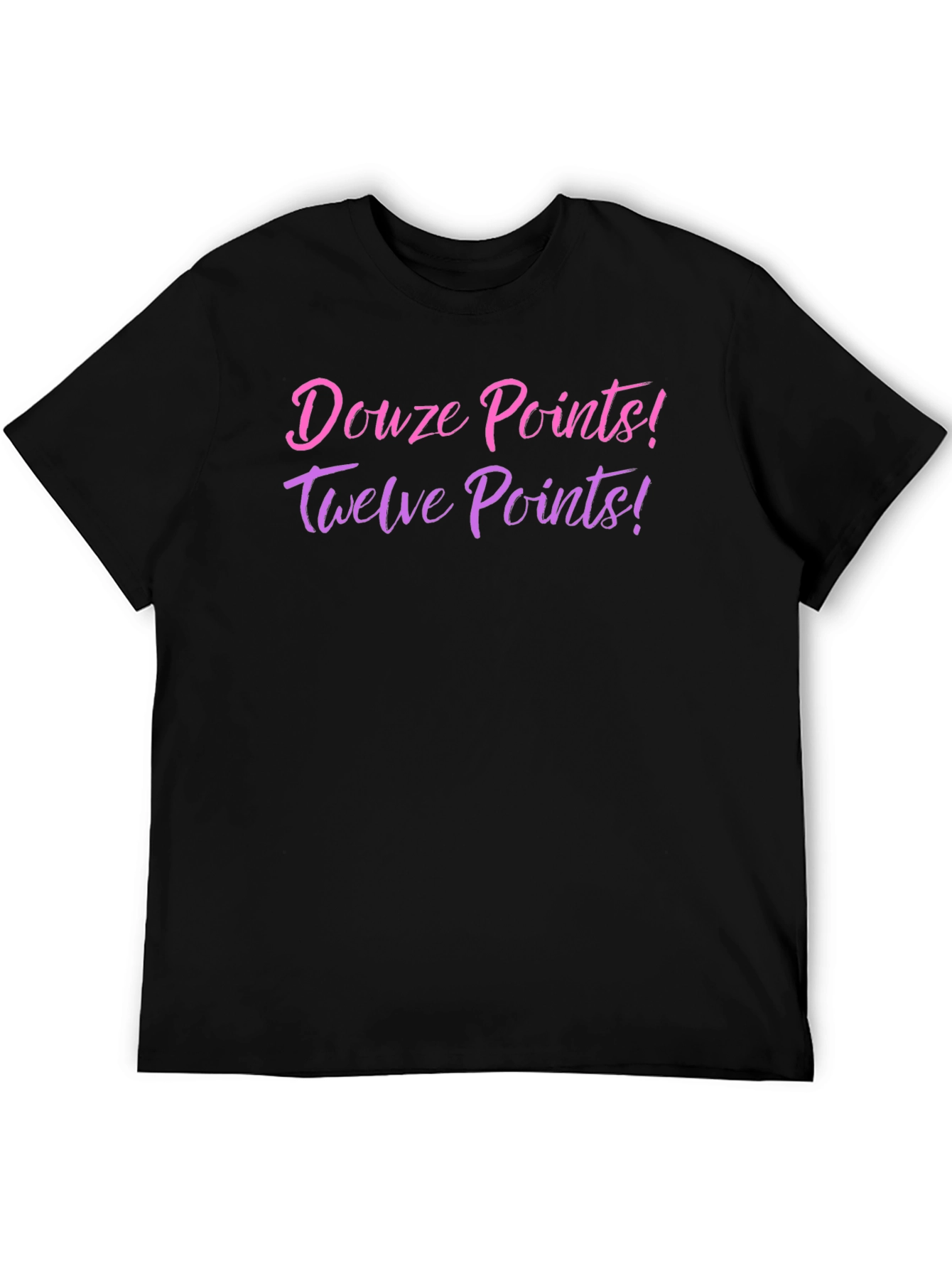 Douze Points T-Shirt - Eurovision Fan Tee
