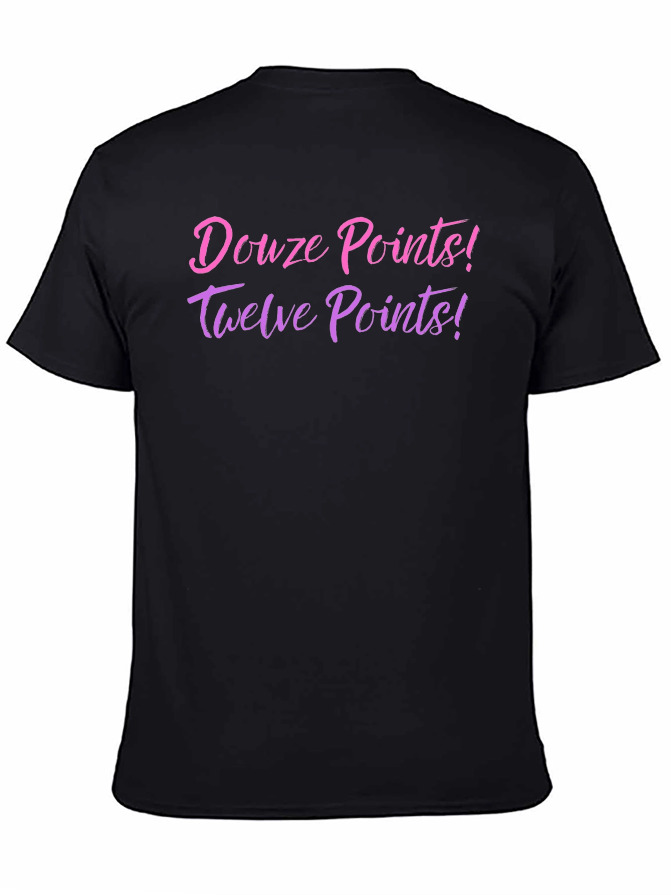Douze Points T-Shirt - Eurovision Fan Tee