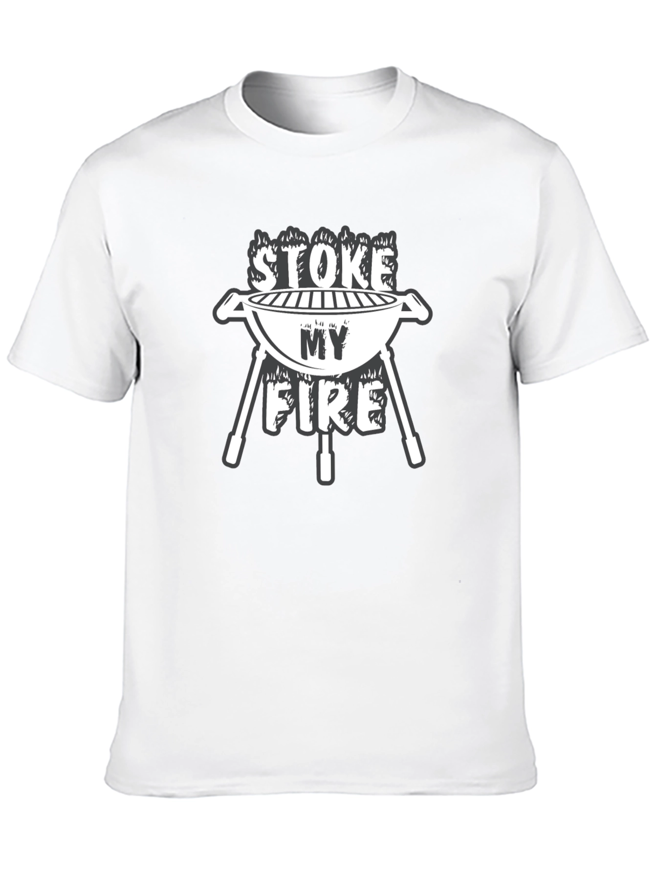 Stoke My Fire BBQ T-Shirt - Grill Master Tee