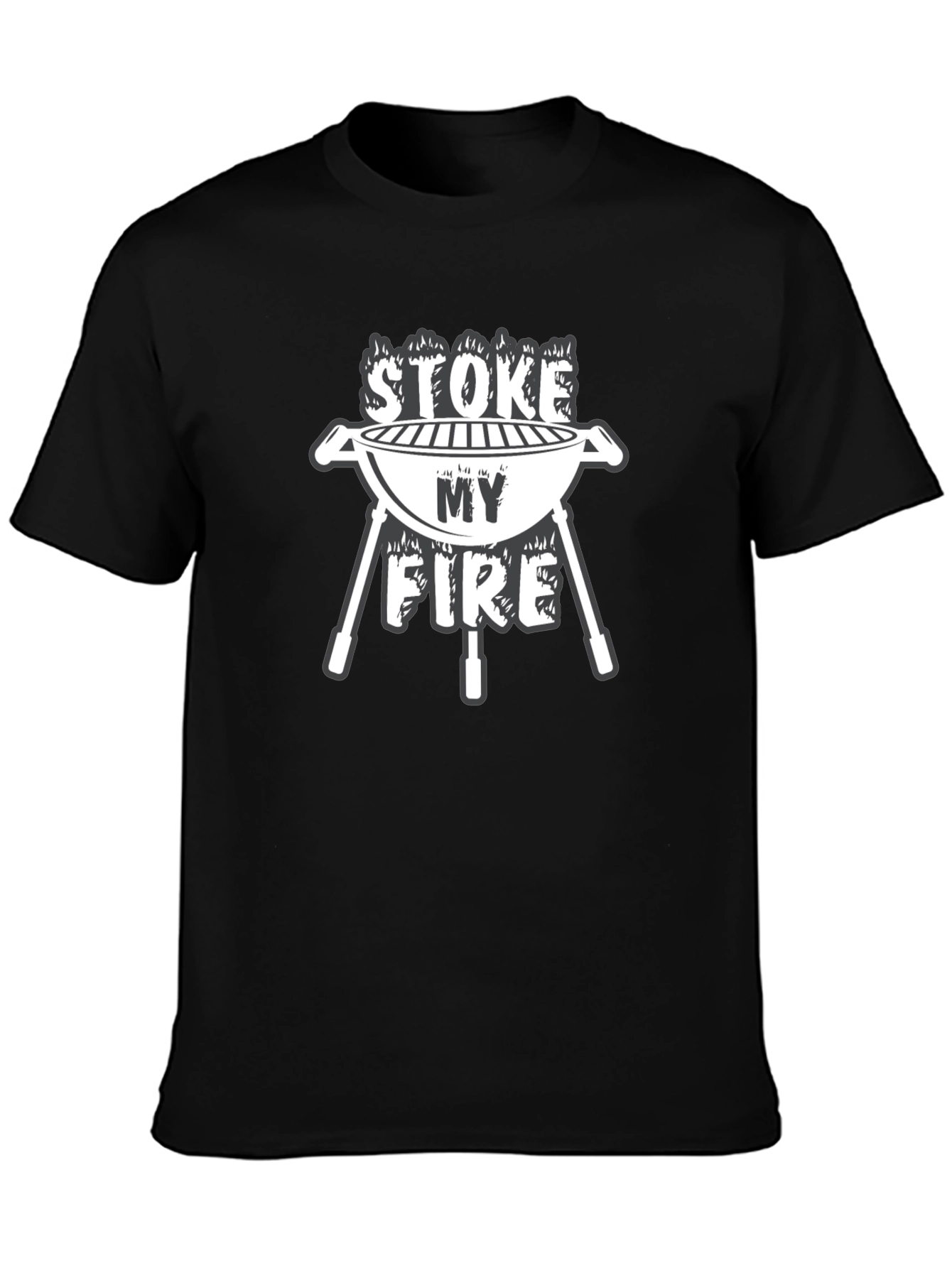 Stoke My Fire BBQ T-Shirt - Grill Master Tee
