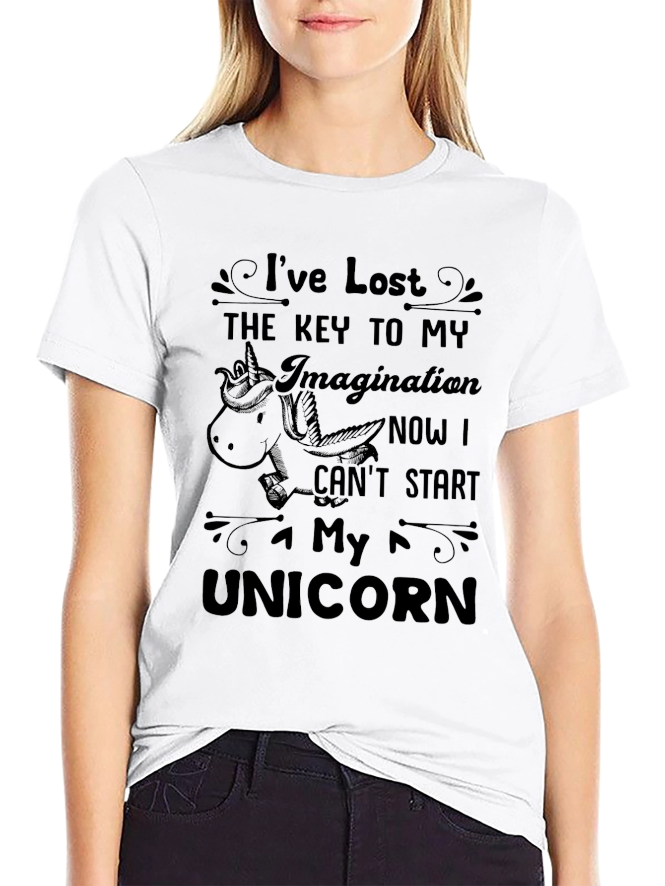 Unicorn Imagination Graphic Tee