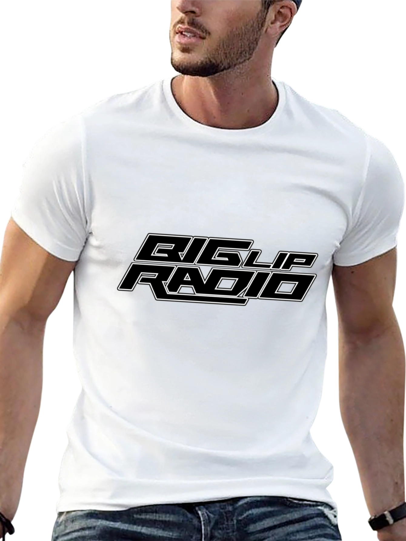 Big Lip Radio Black Graphic Tee