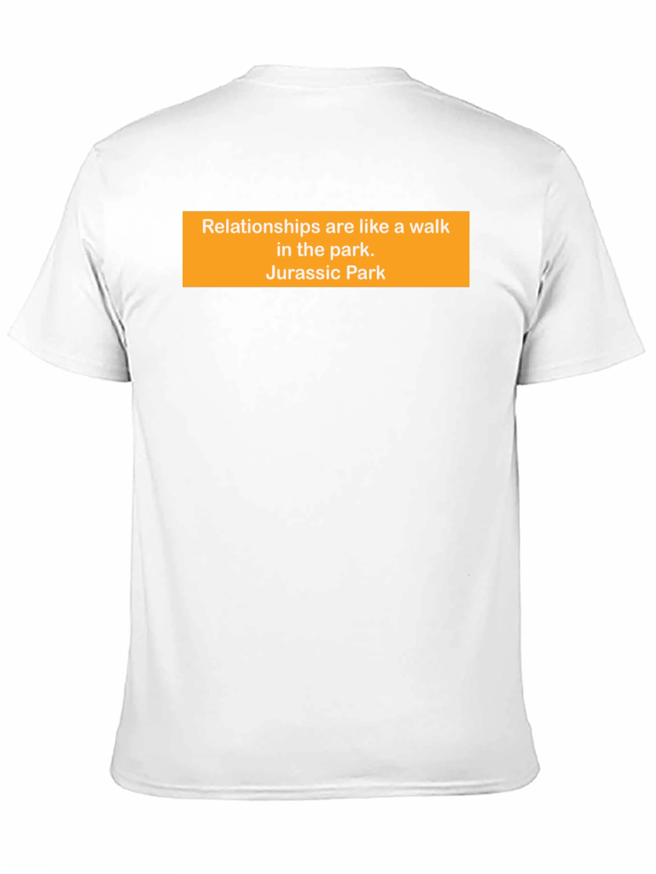 Relationships Jurassic Park Funny Black T-Shirt