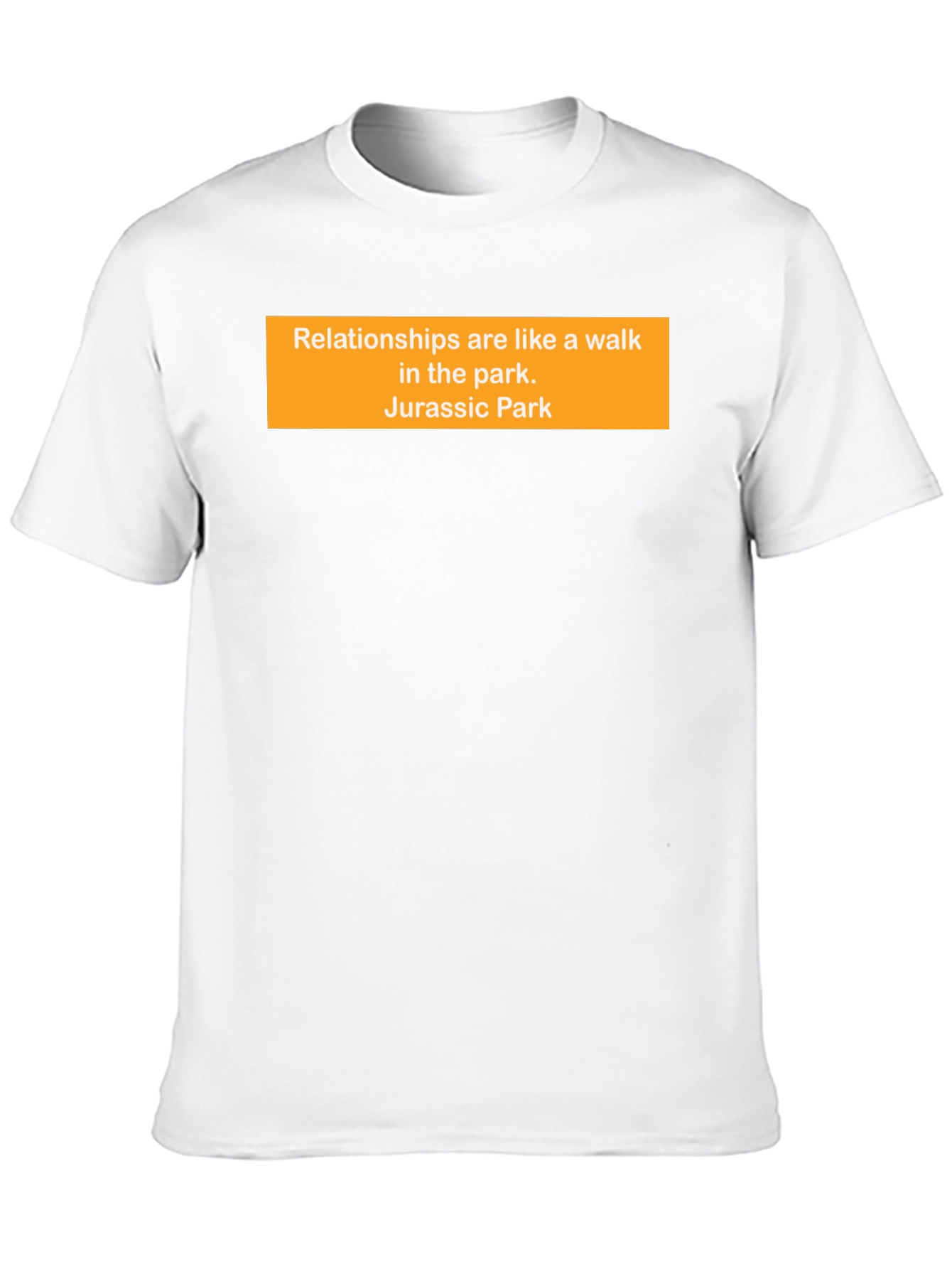 Relationships Jurassic Park Funny Black T-Shirt