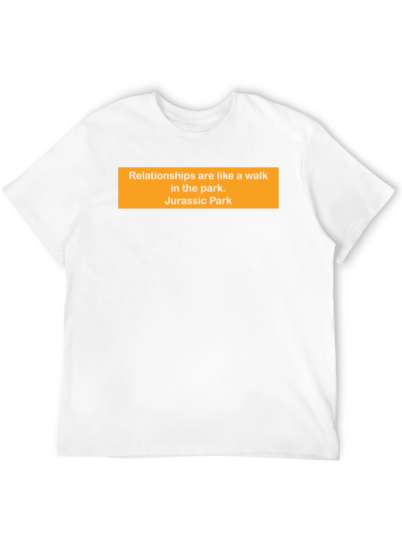 Relationships Jurassic Park Funny Black T-Shirt