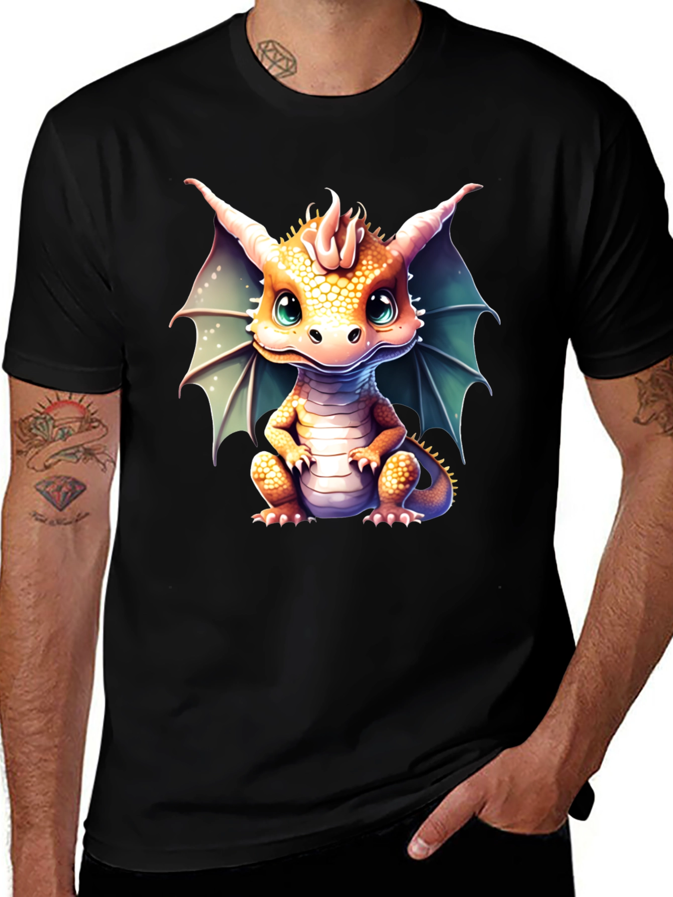 Cute Dragon Graphic Tee