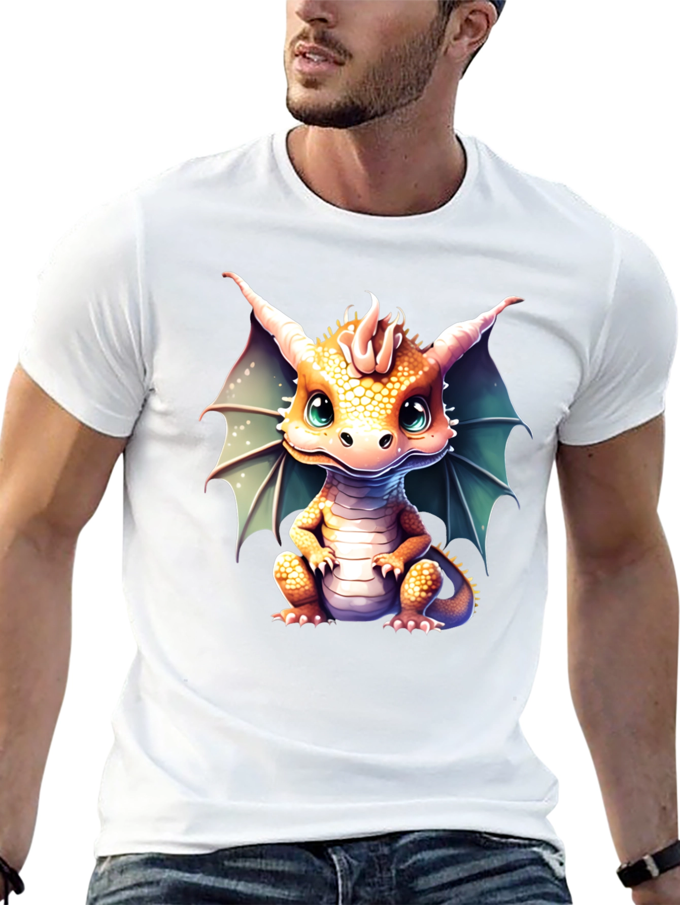 Cute Dragon Graphic Tee