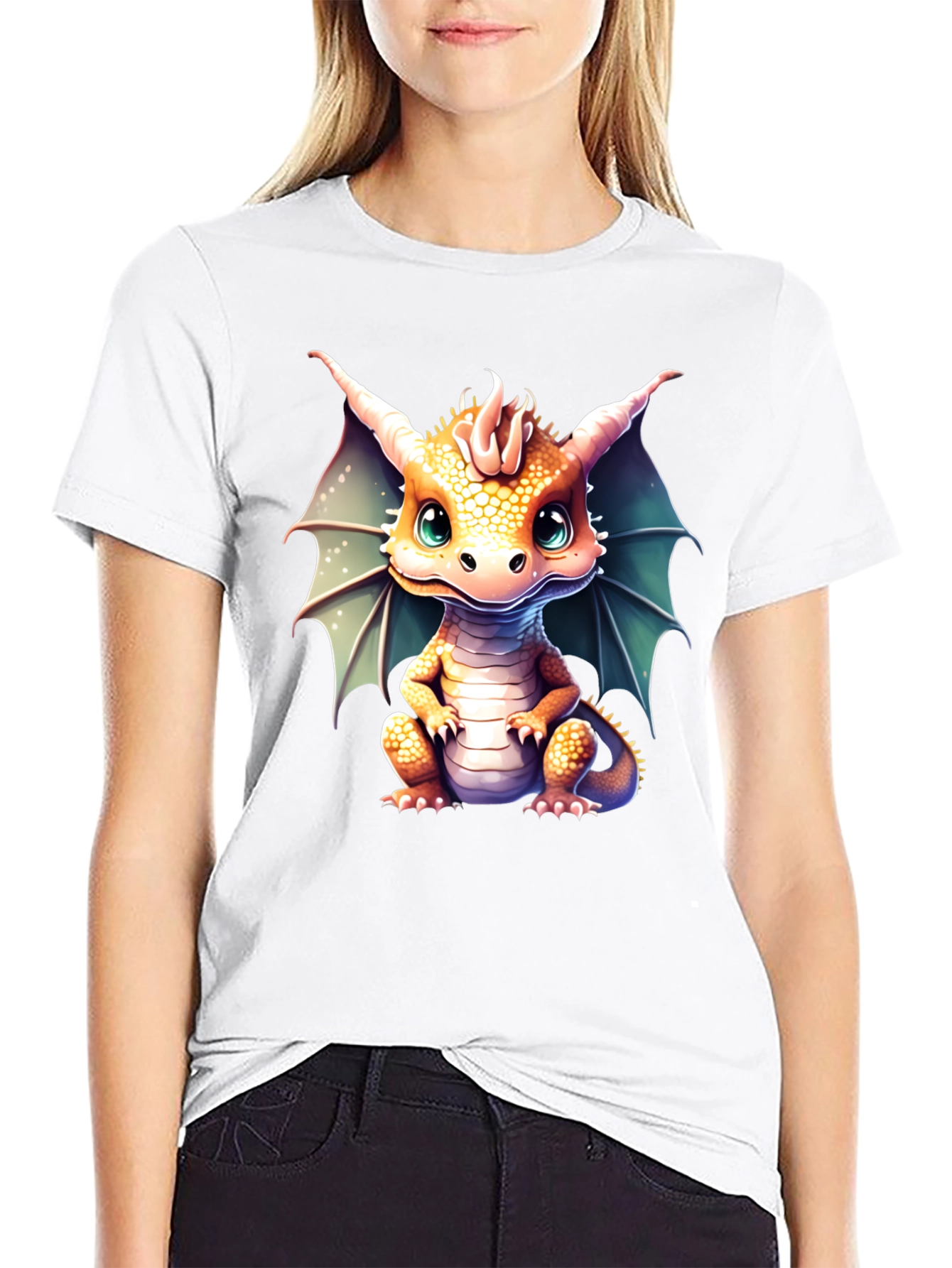 Cute Dragon Graphic Tee