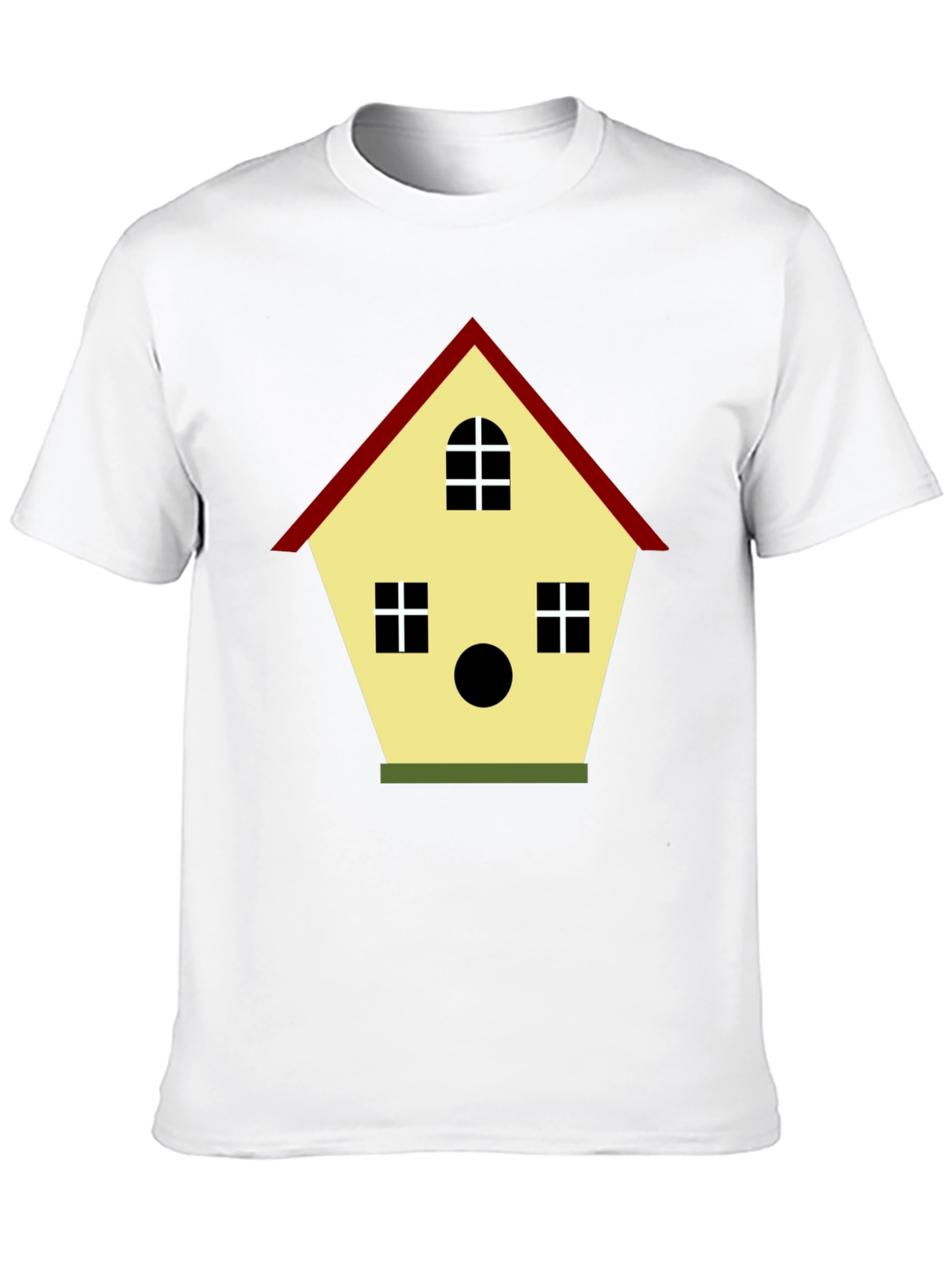 Birdhouse Graphic Tee - Unisex Black Cotton T-Shirt