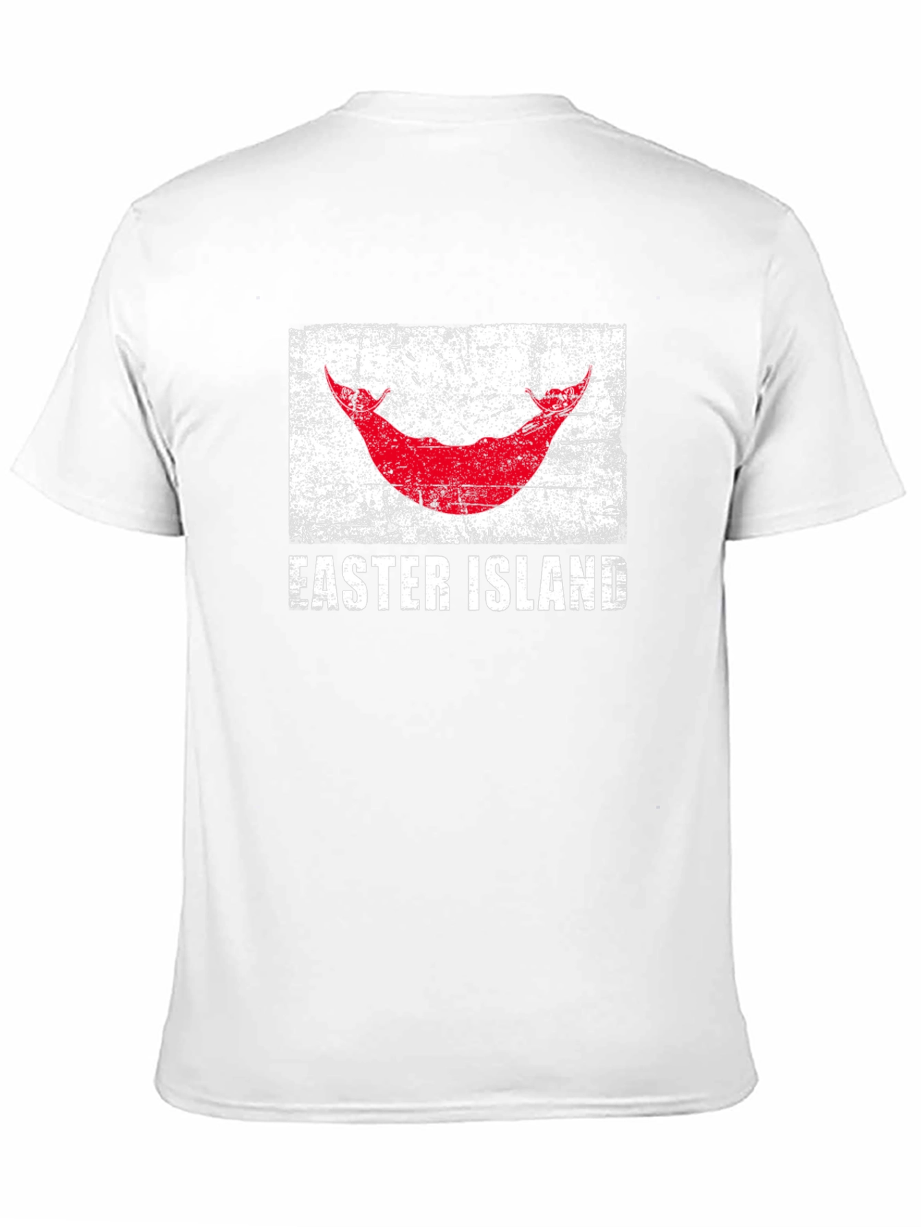 Easter Island Flag T-Shirt - Distressed Design