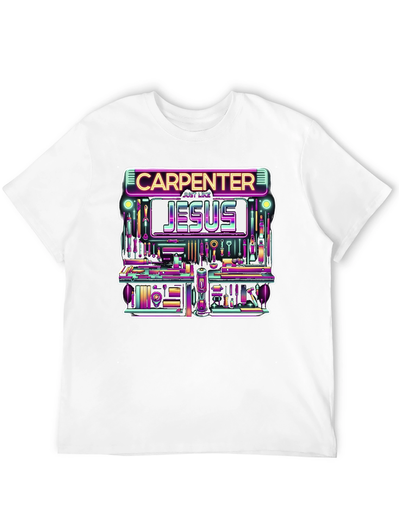 Carpenter Like Jesus Graphic Tee