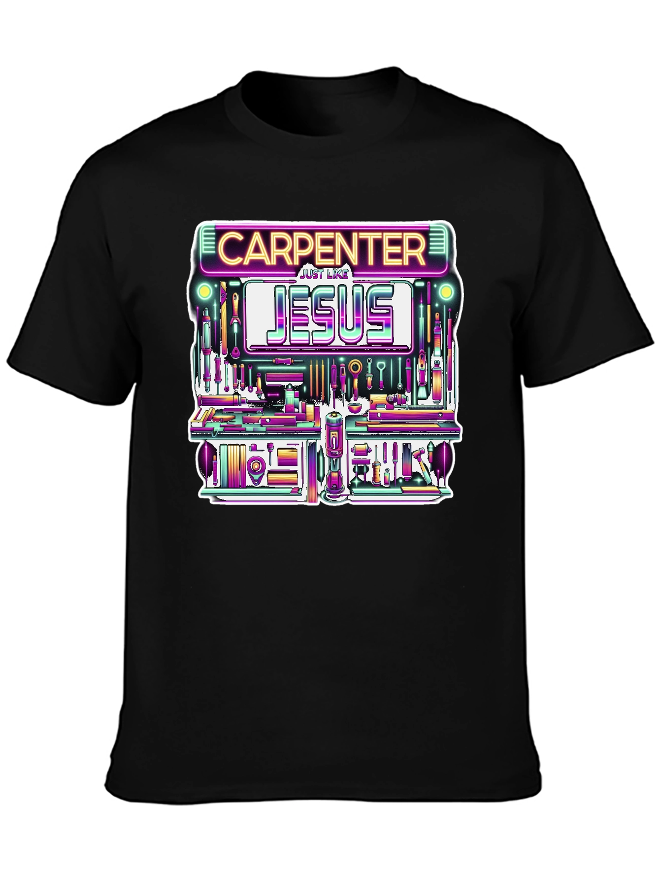 Carpenter Like Jesus Graphic Tee