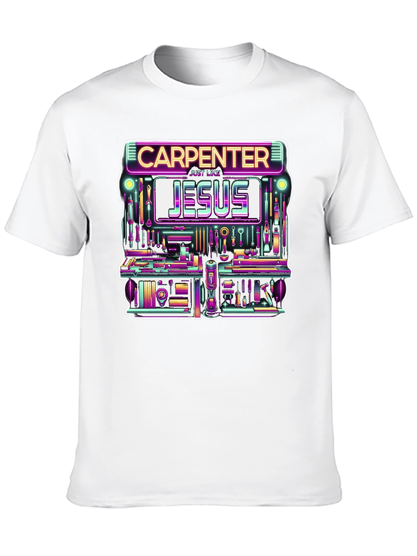 Carpenter Like Jesus Graphic Tee