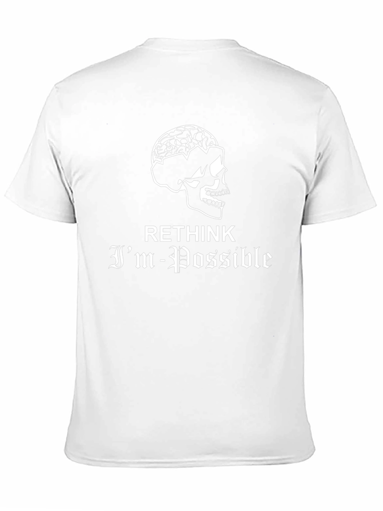 Rethink Impossible Skull Brain T-Shirt
