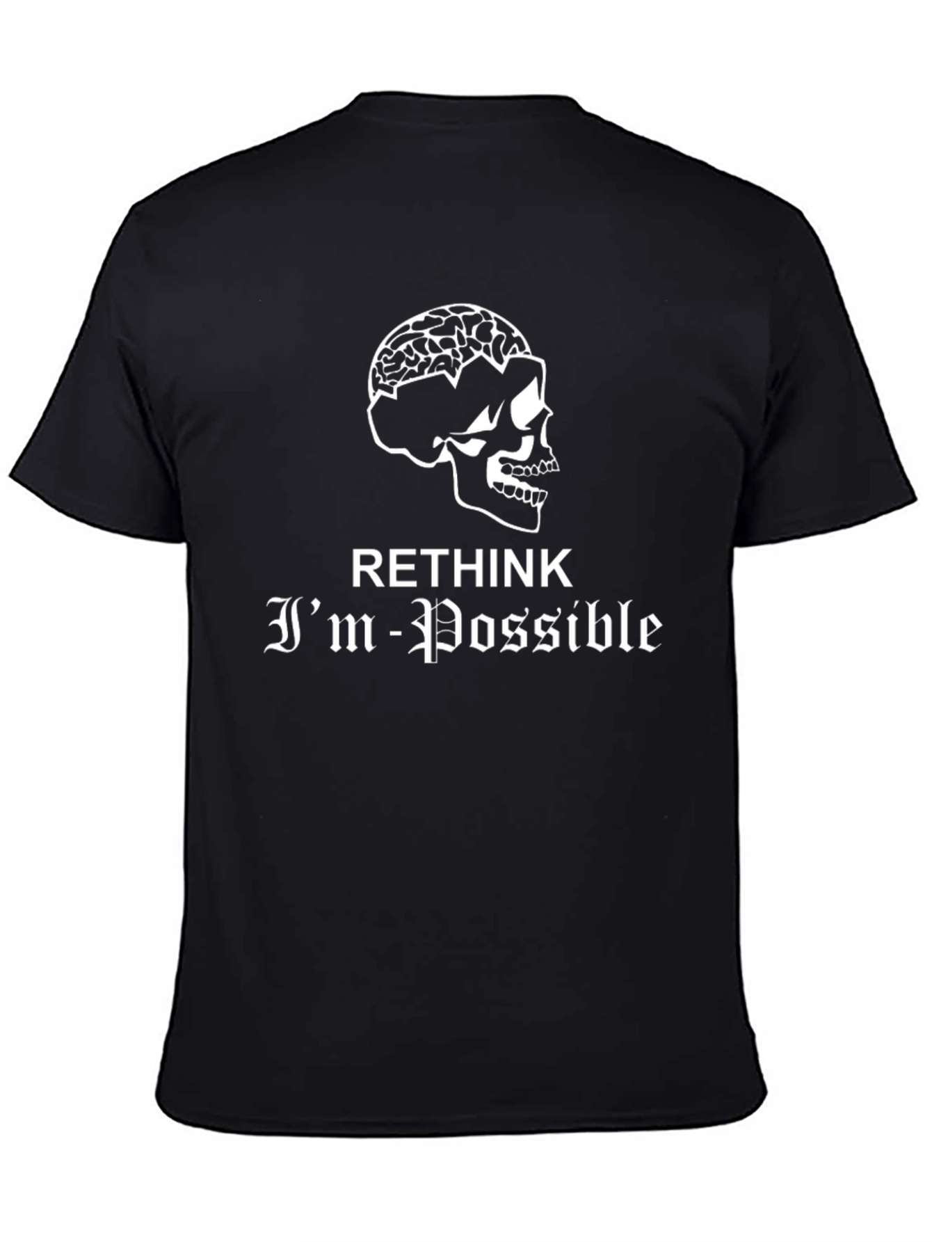 Rethink Impossible Skull Brain T-Shirt
