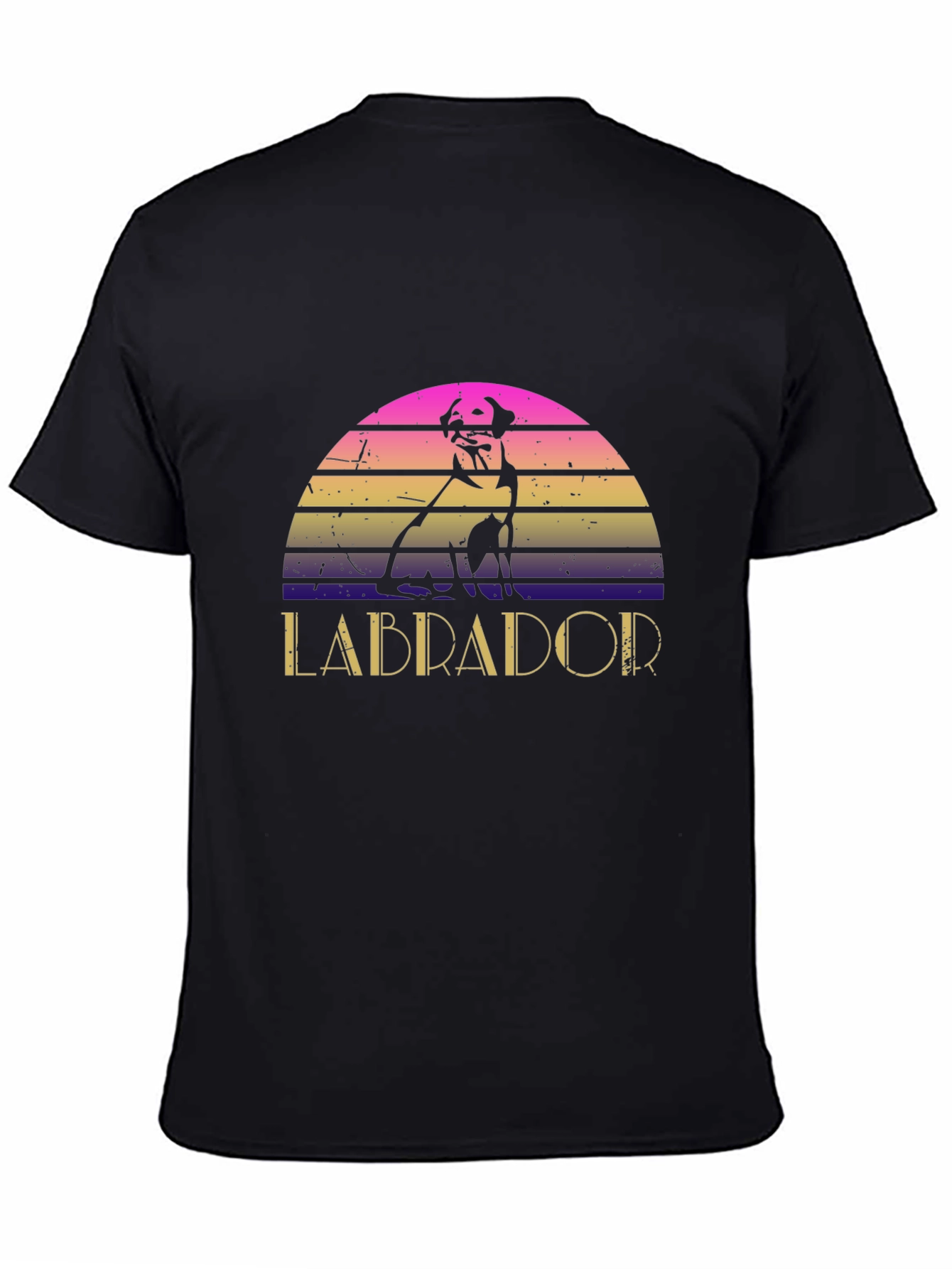 Retro Labrador Dog T-Shirt